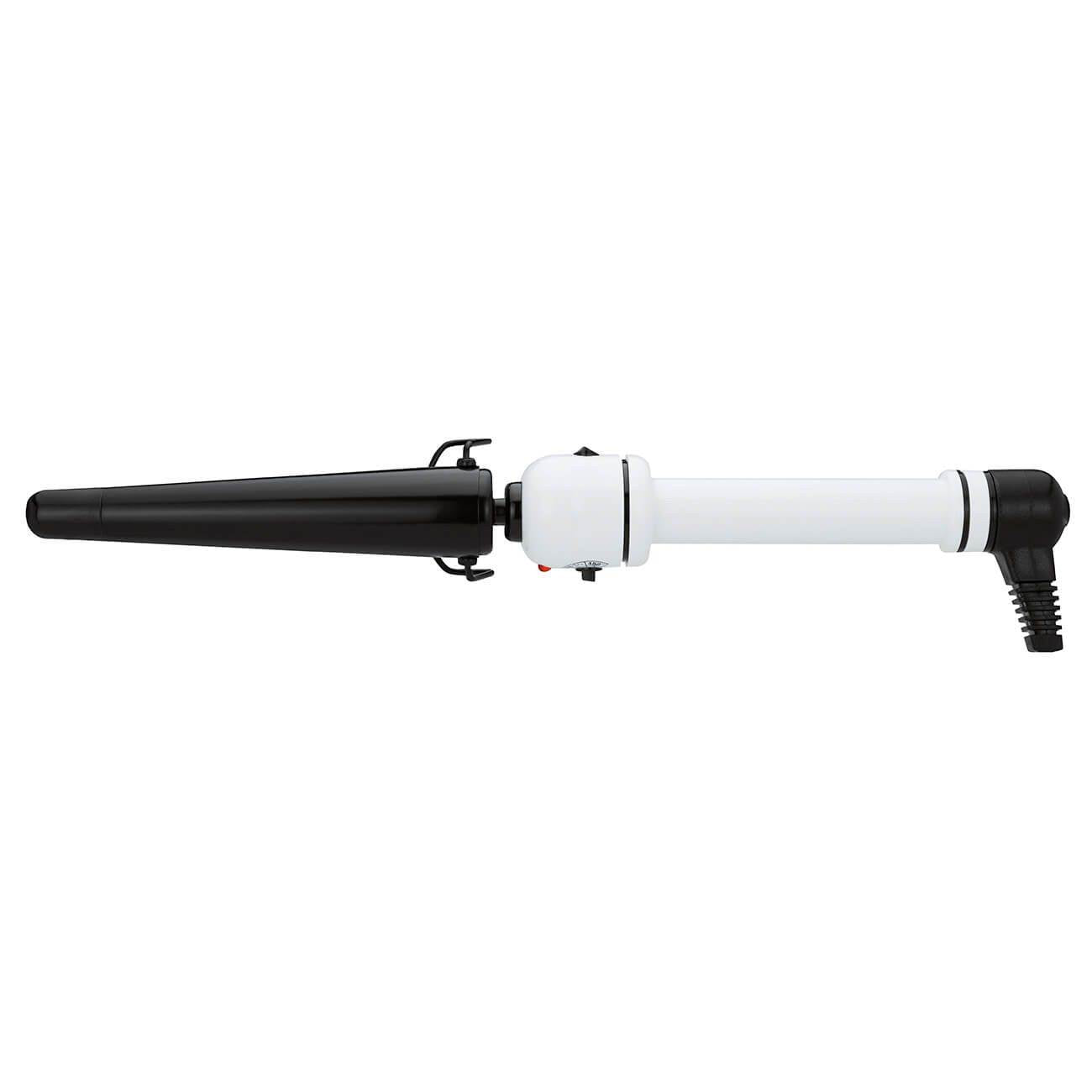 Hot Tools Professional 3/4 - 1.5 Inch Nano Tapered Curling Iron, White (Used)