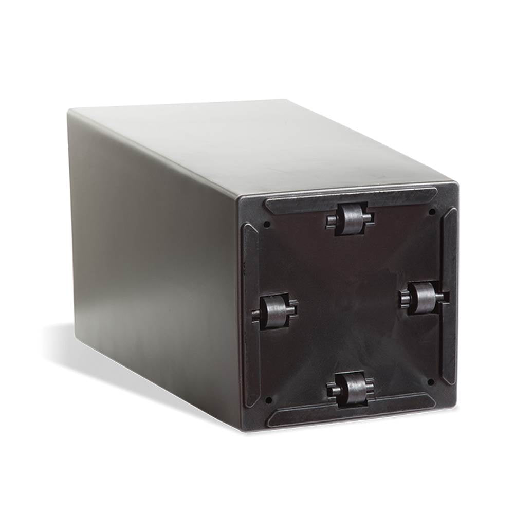 Algreen Modena Self Watering Irrigating Planter Box Pot, Gloss White (Open Box)