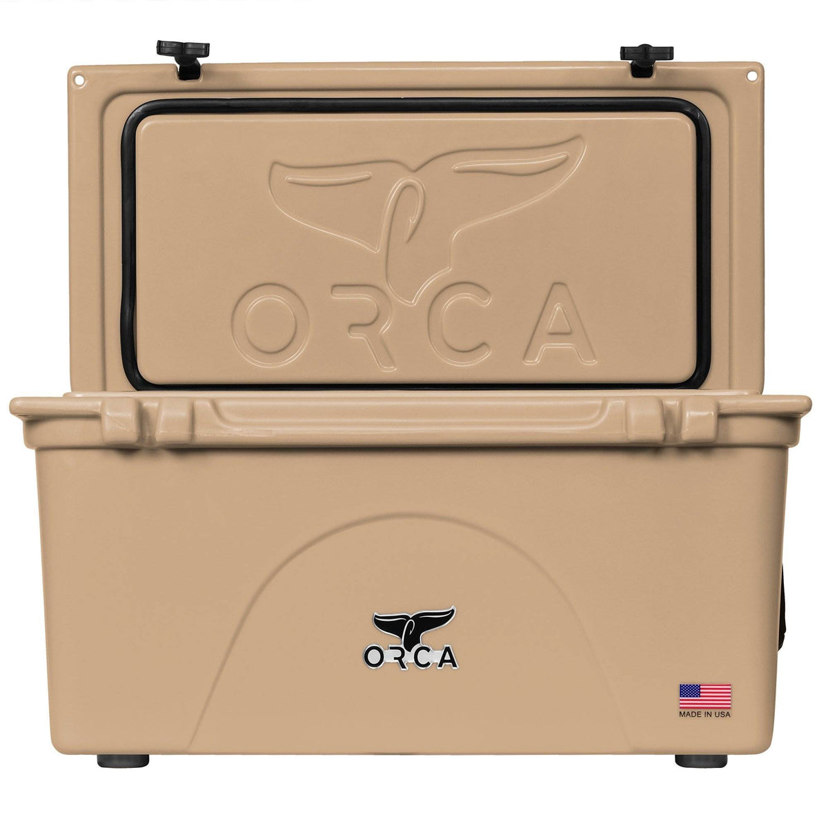 ORCA 75-Quart 15.6-Gallon Ice Cooler, Tan (Open Box)