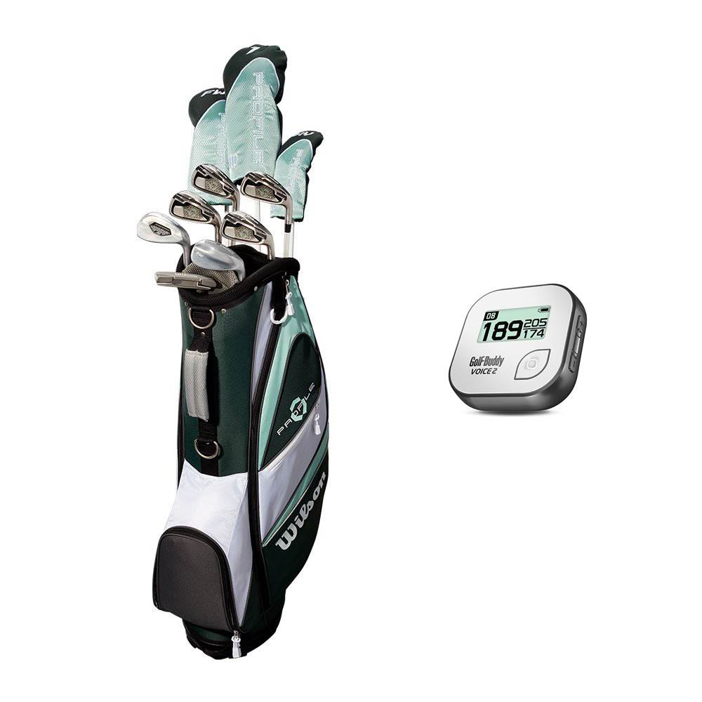 Wilson Profile XLS Women's RH Flex Graphite Golf Club Set w/ Bag & Rangefinder