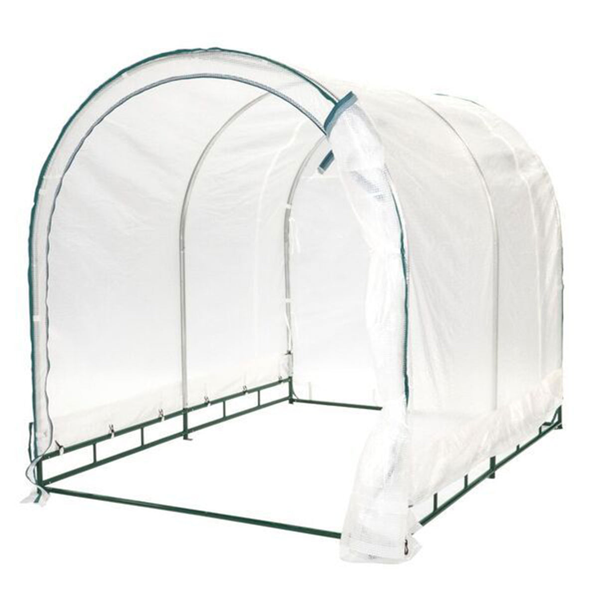 True Shelter GH68 6 x 8 Foot Portable Steel Frame & Polyethylene Greenhouse Kit
