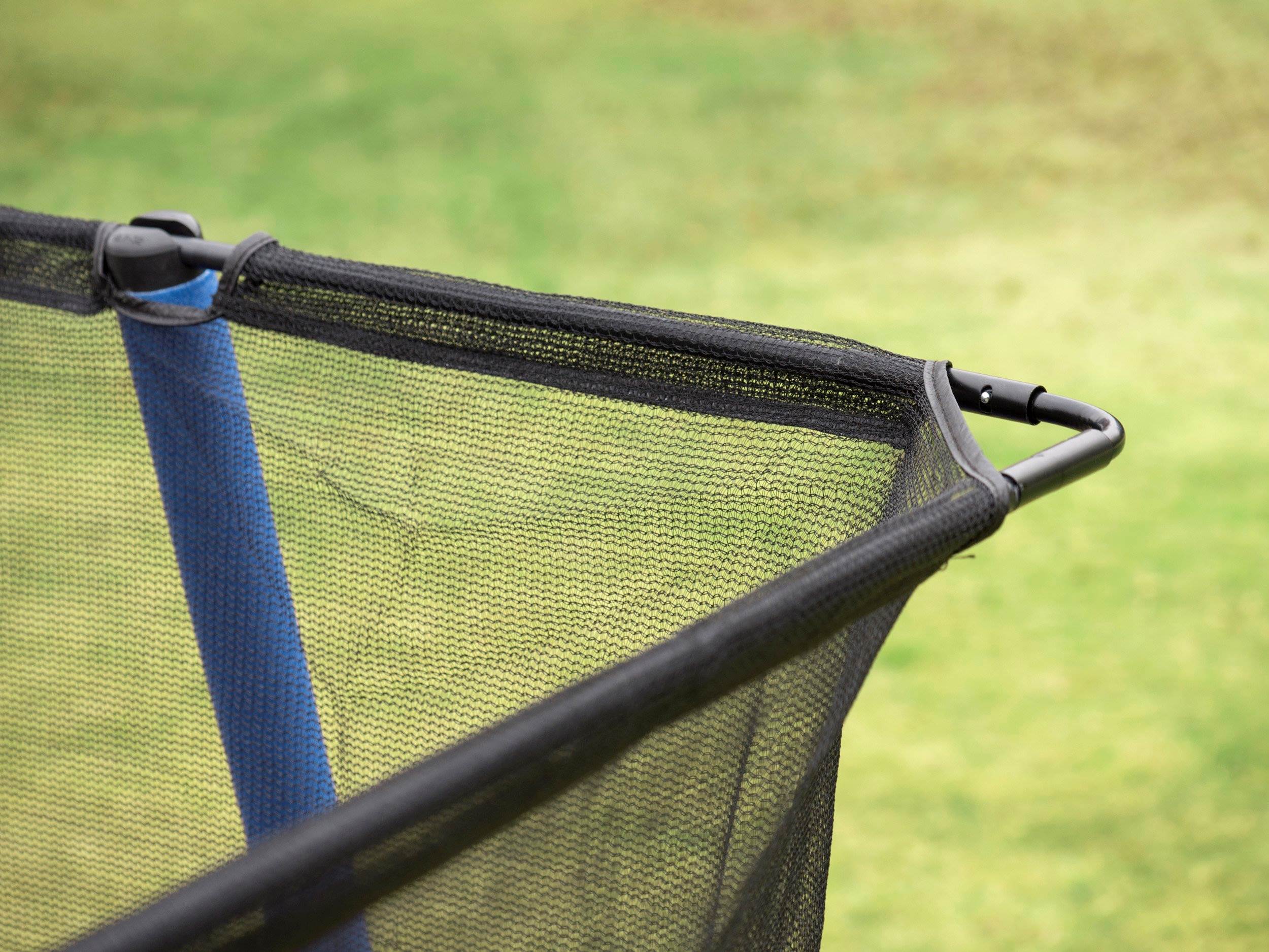 JumpKing 12 x 17 Foot Large Rectangular Trampoline with Safety Net Wall Siding - VMInnovations