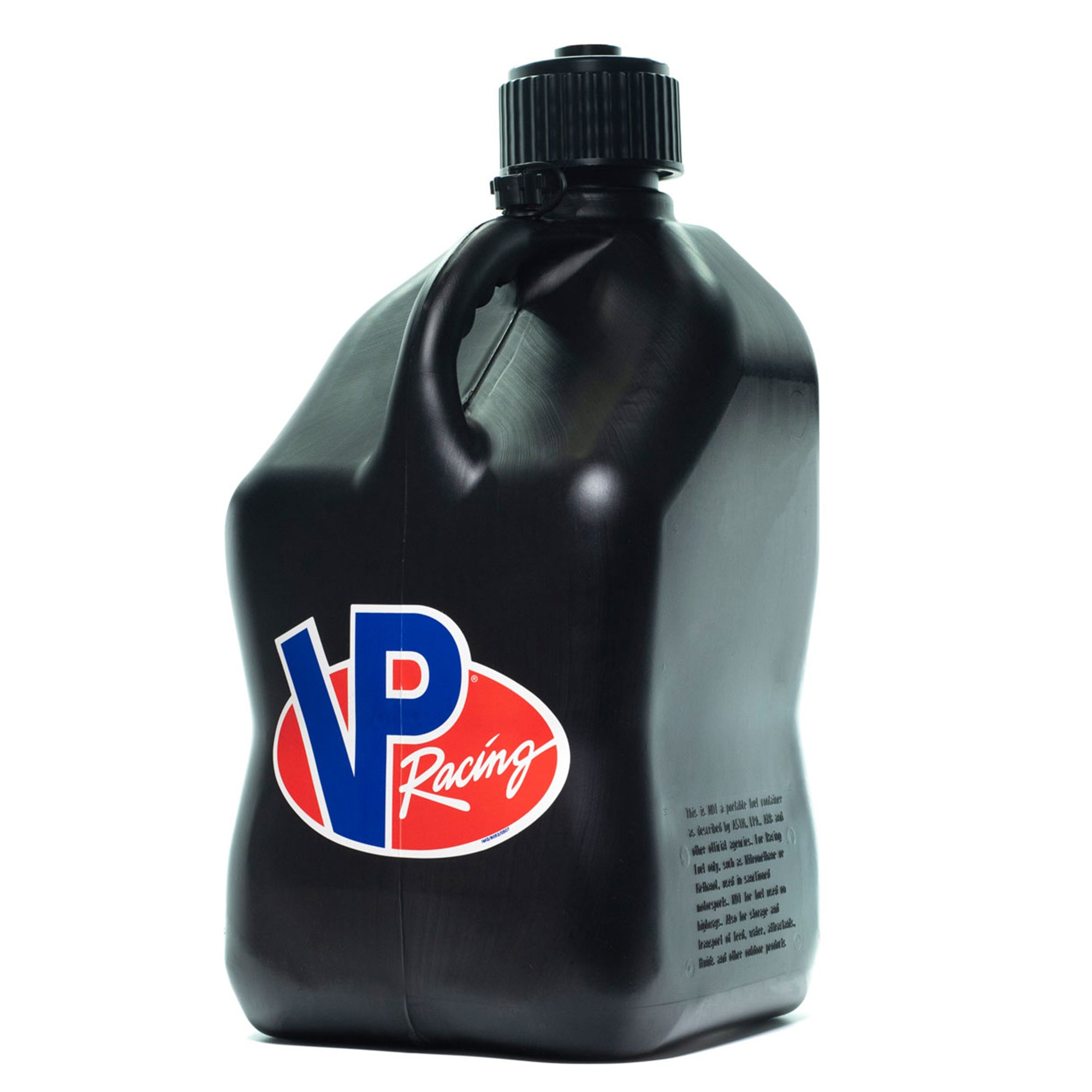 VP Racing 5 Gallon Motorsport Racing Liquid Utility Jug Can, Black (Open Box)