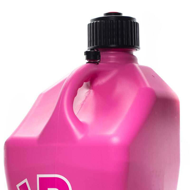 VP Racing 5.5 Gallon Motorsport Racing Liquid Utility Container Jug, Pink