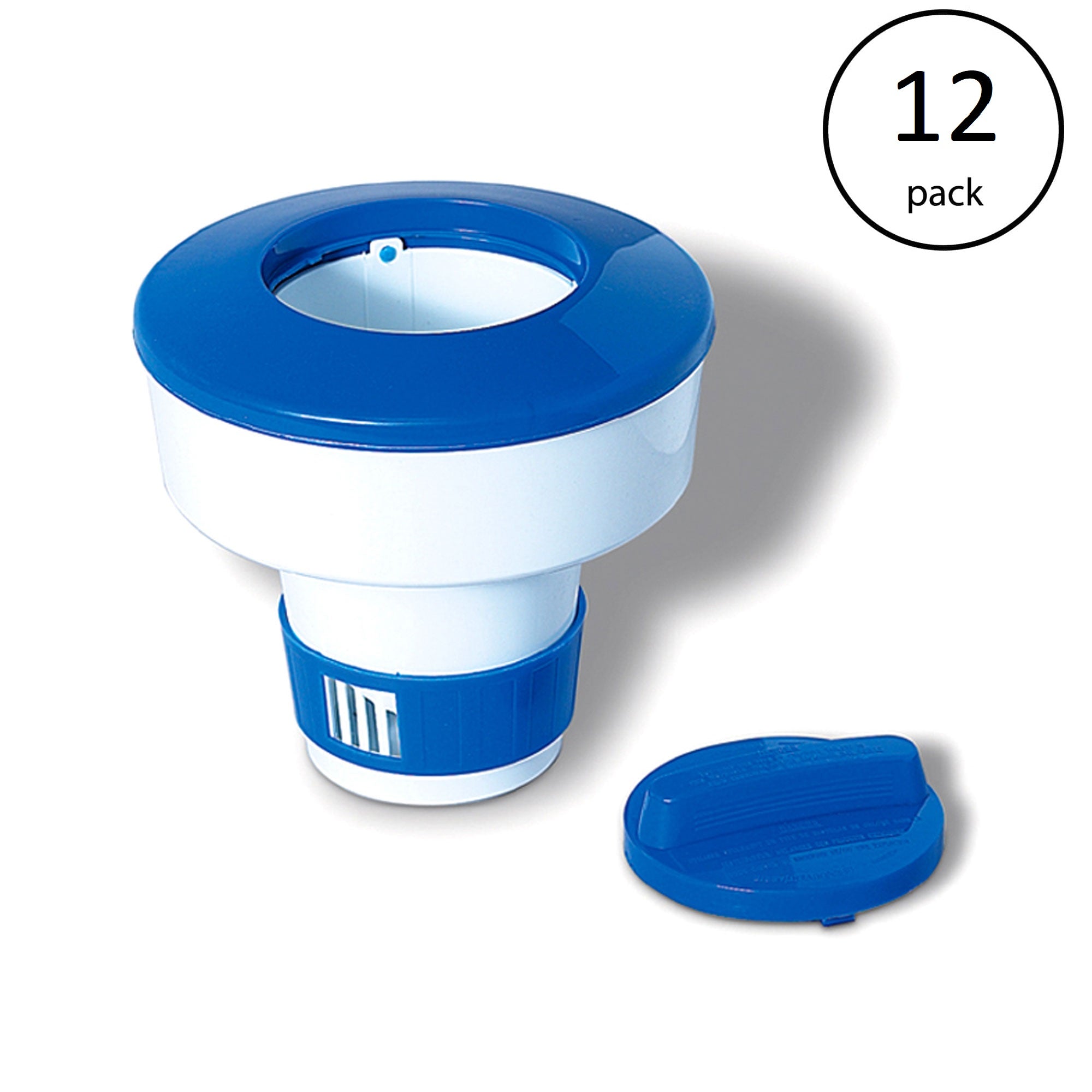 Swimline Hydrotool Swimming Pool Adjustable Float Chlorine Dispenser (12 Pack) - VMInnovations