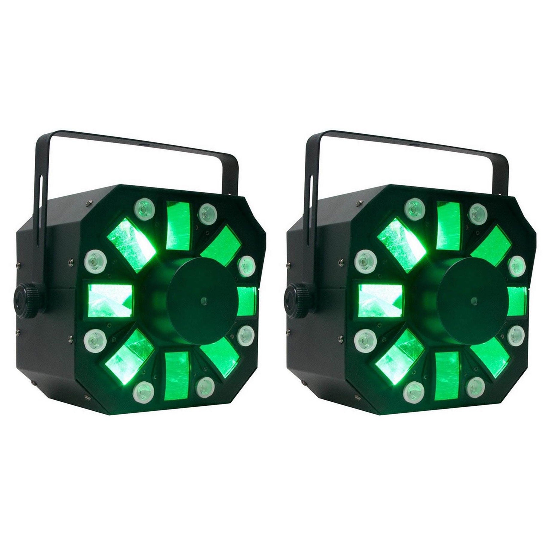 American DJ Stinger DMX Laser, Strobe and Moonflower LED Light Effect (2 Pack)