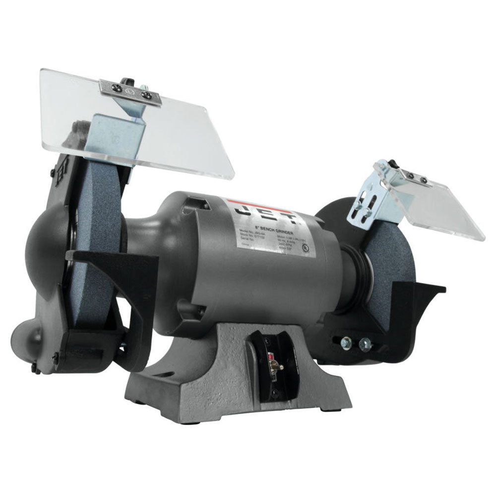 JET JBG-8A 8" Stationary Workshop Table Top Bench Grinder (W/Out Stand) (2 Pack)