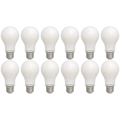 Sylvania Energy Efficient 40 W Equivalent LED Light Bulb, Dimmable (12 Pack)