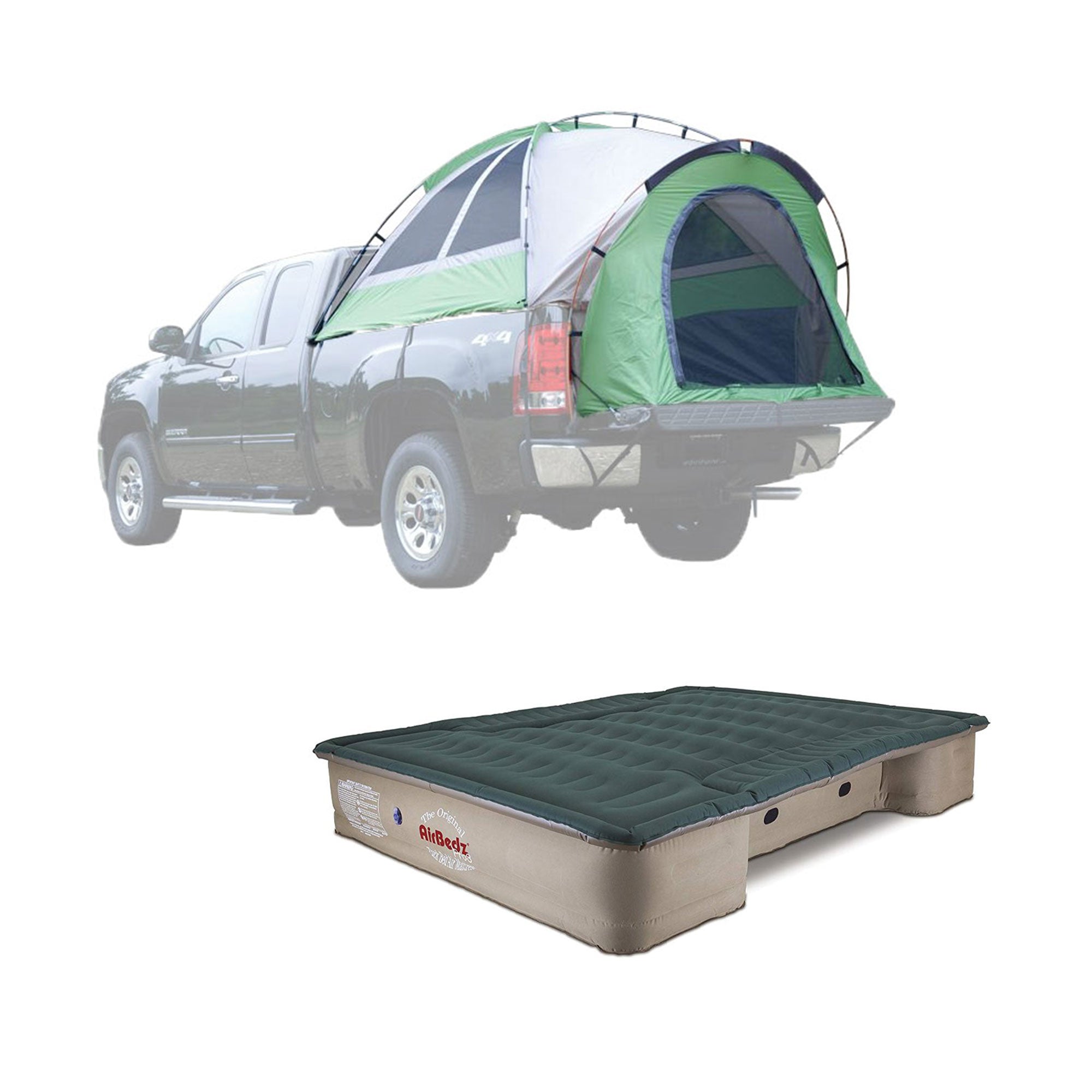 Napier Backroadz Truck Bed 2 Person Tent & AirBedz Pro3 Truck Bed Air Mattress