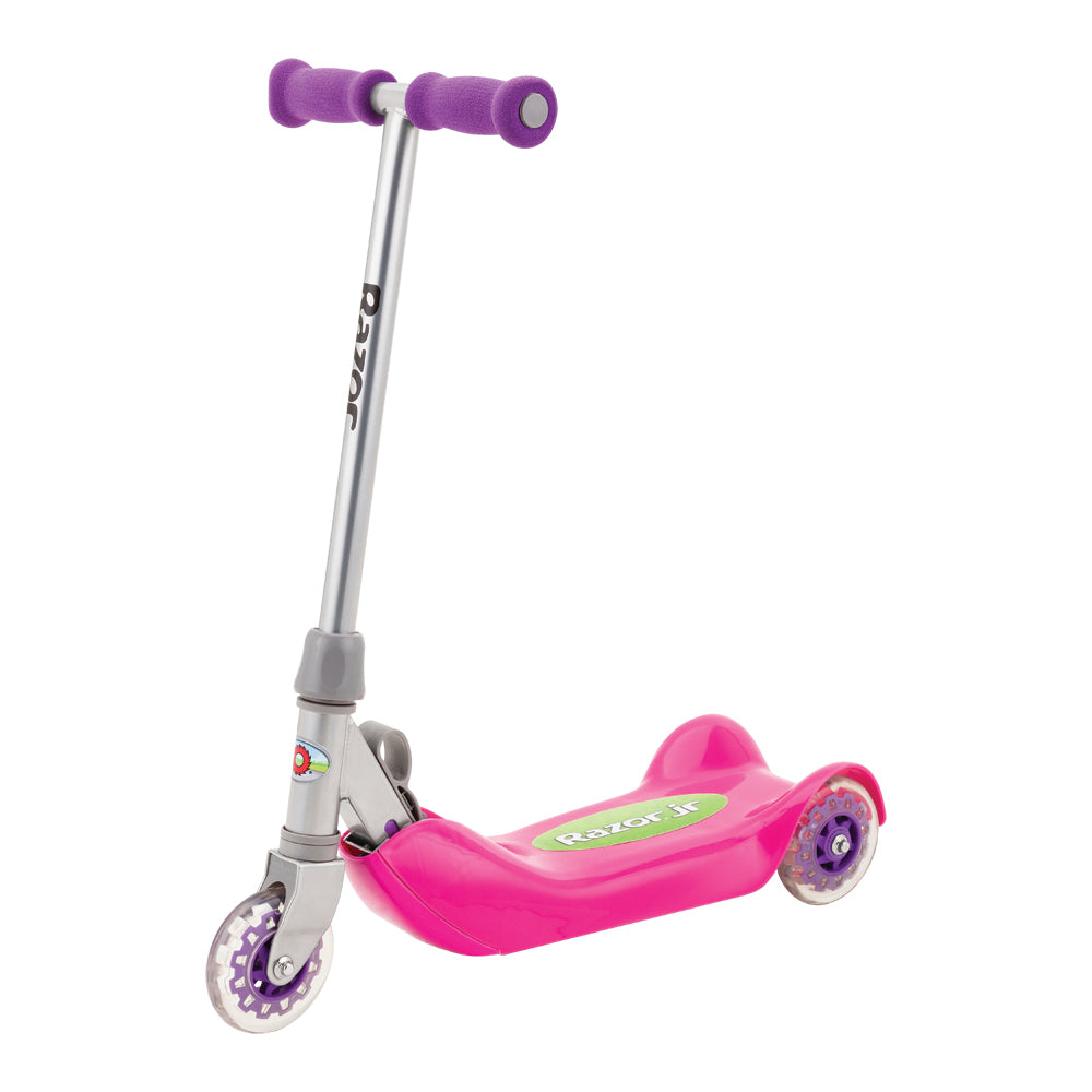 Razor Jr. Folding Kiddie Kids Kick Scooter (Pink) - For Parts
