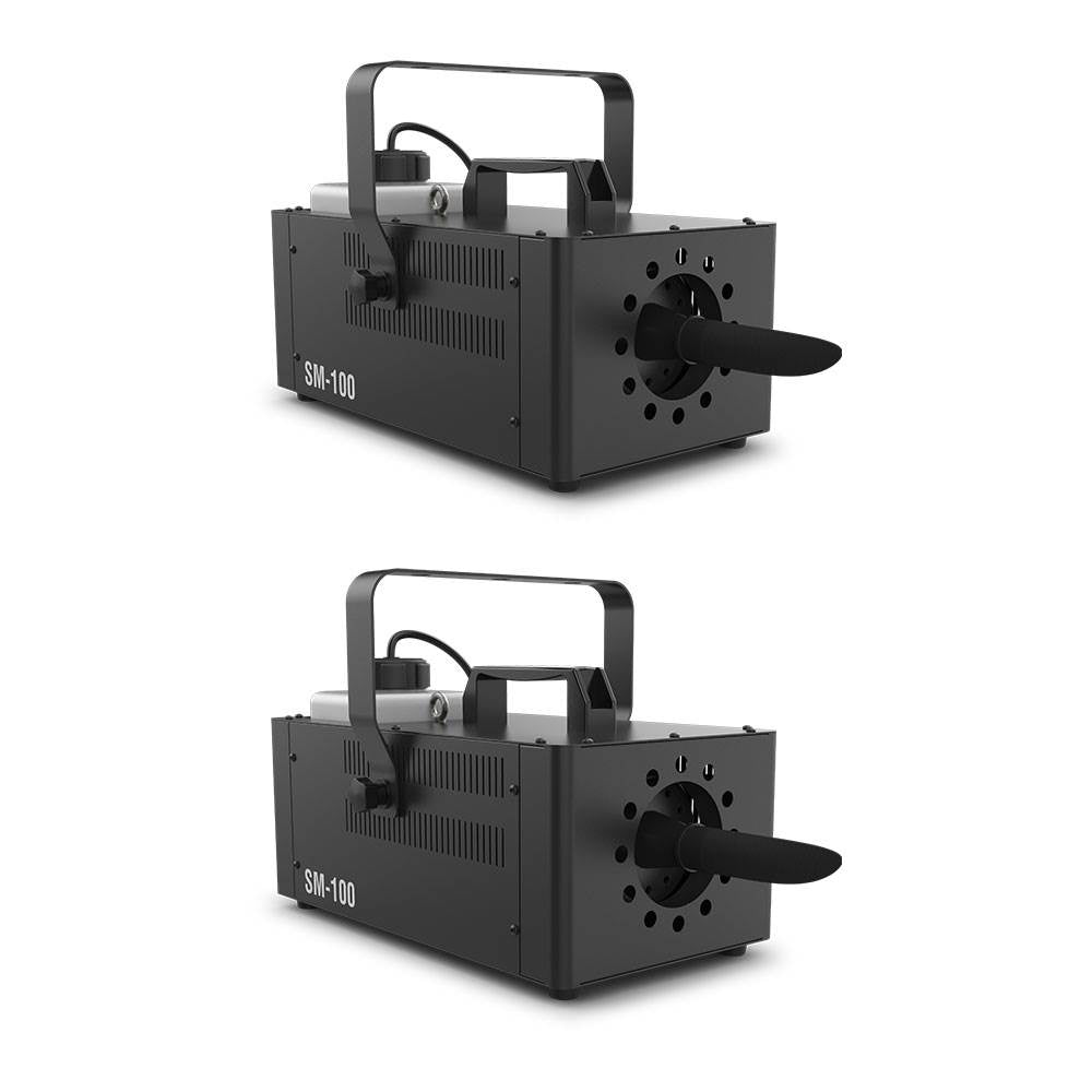Chauvet DJ Atmospheric Effect High Output Snow Machine w/ Wired Remote (2 Pack)