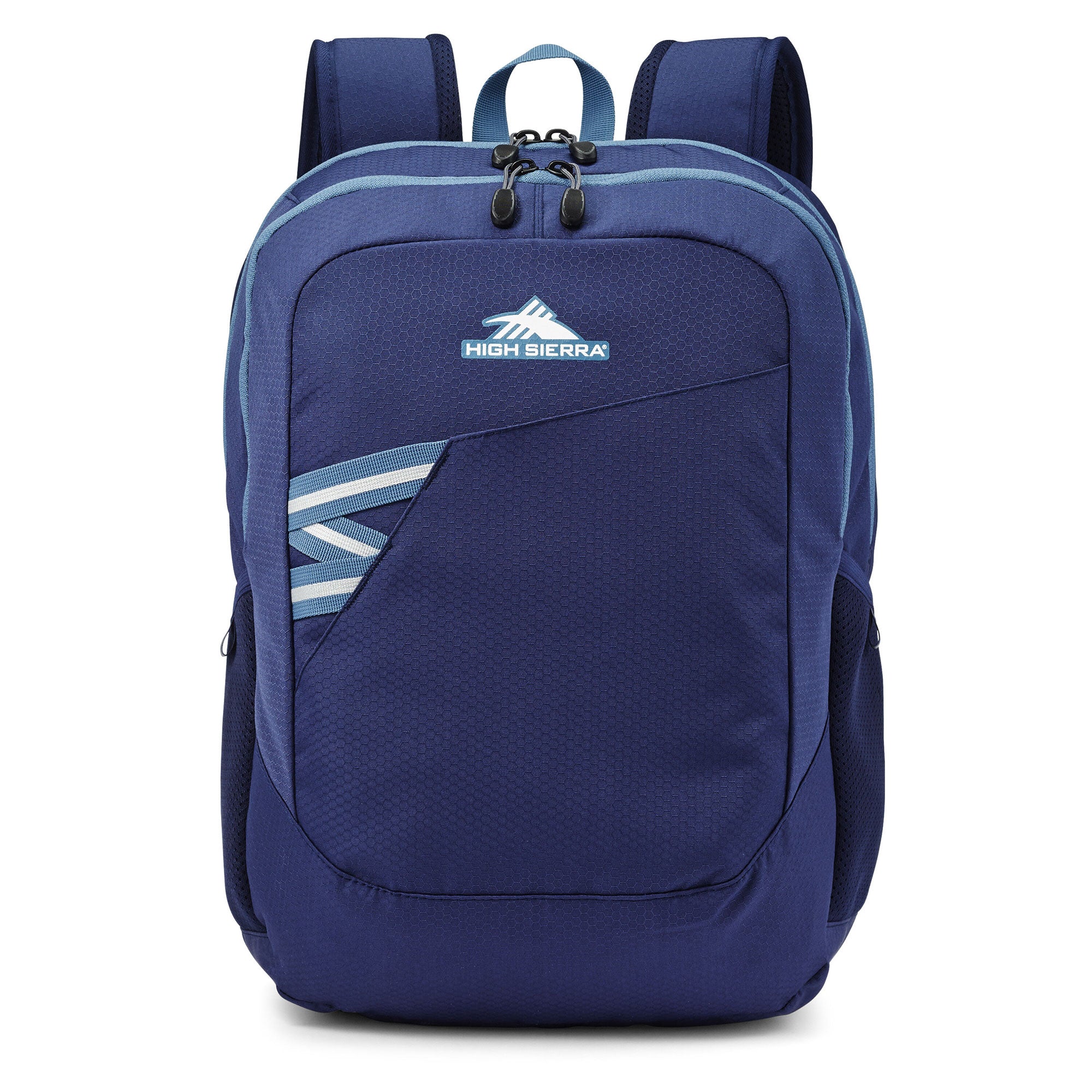 High Sierra 17 Inch Outburst Backpack Bookbag with Dedicated Laptop Sleeve, Blue