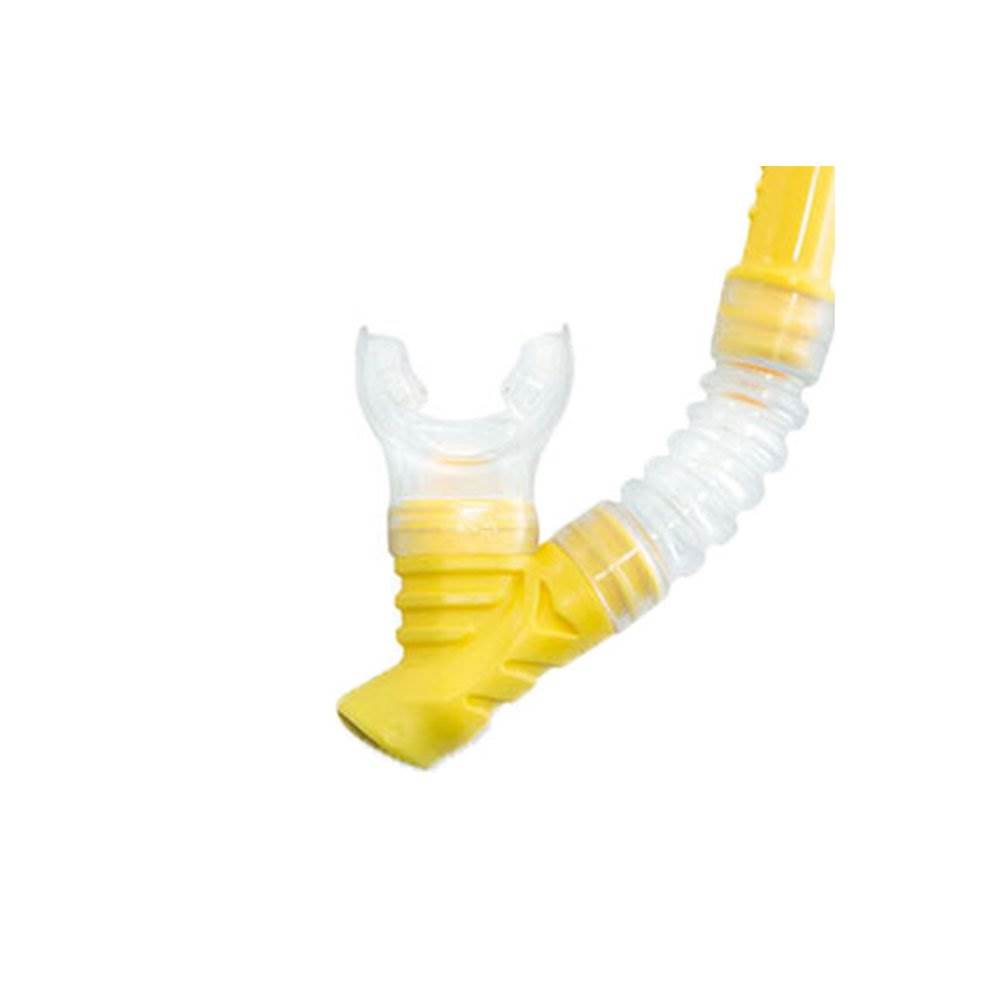 Intex Wave Rider Hypoallergenic Latex Free Mask & Easy Flow Snorkel Set (2 Pack) - VMInnovations