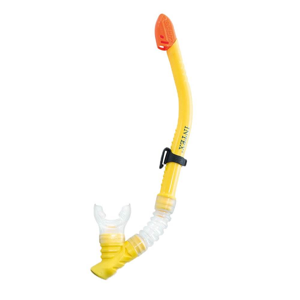 Intex Wave Rider Hypoallergenic Latex Free Mask & Easy Flow Snorkel Set (2 Pack) - VMInnovations