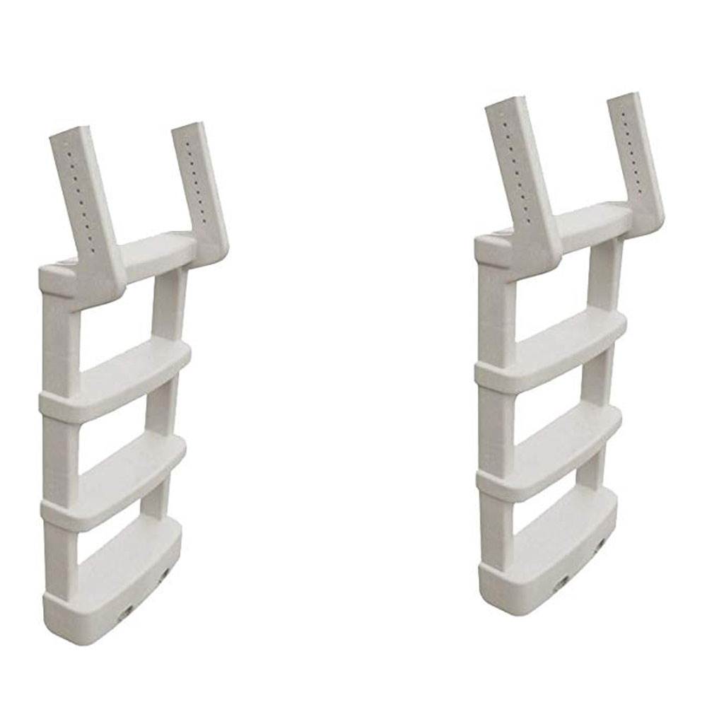 Main Access Comfort Incline Ladder for Above Ground Swimming Pools (2 Pack)