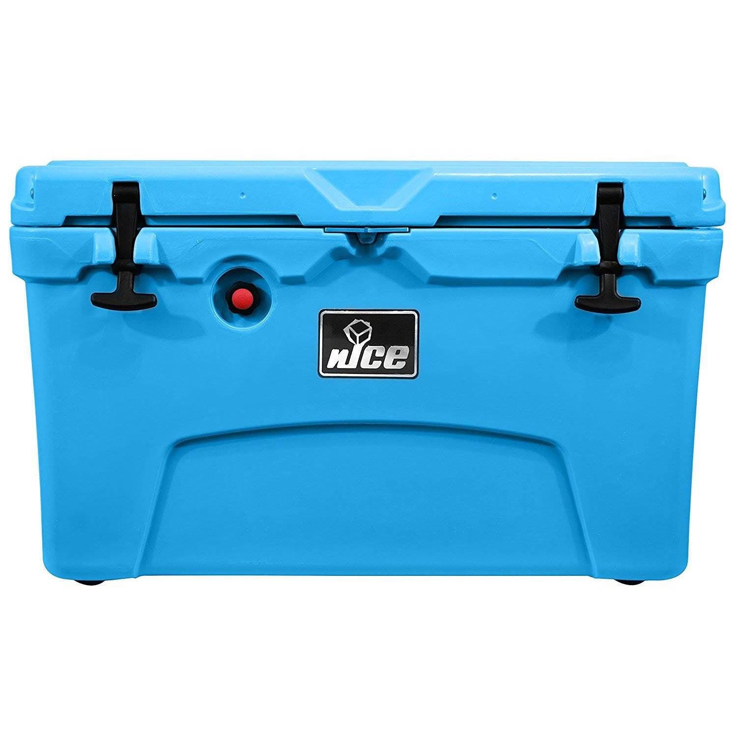 nICE 45 Quart Lockable Bear Resistant Insulated Portable Cooler, Light Blue
