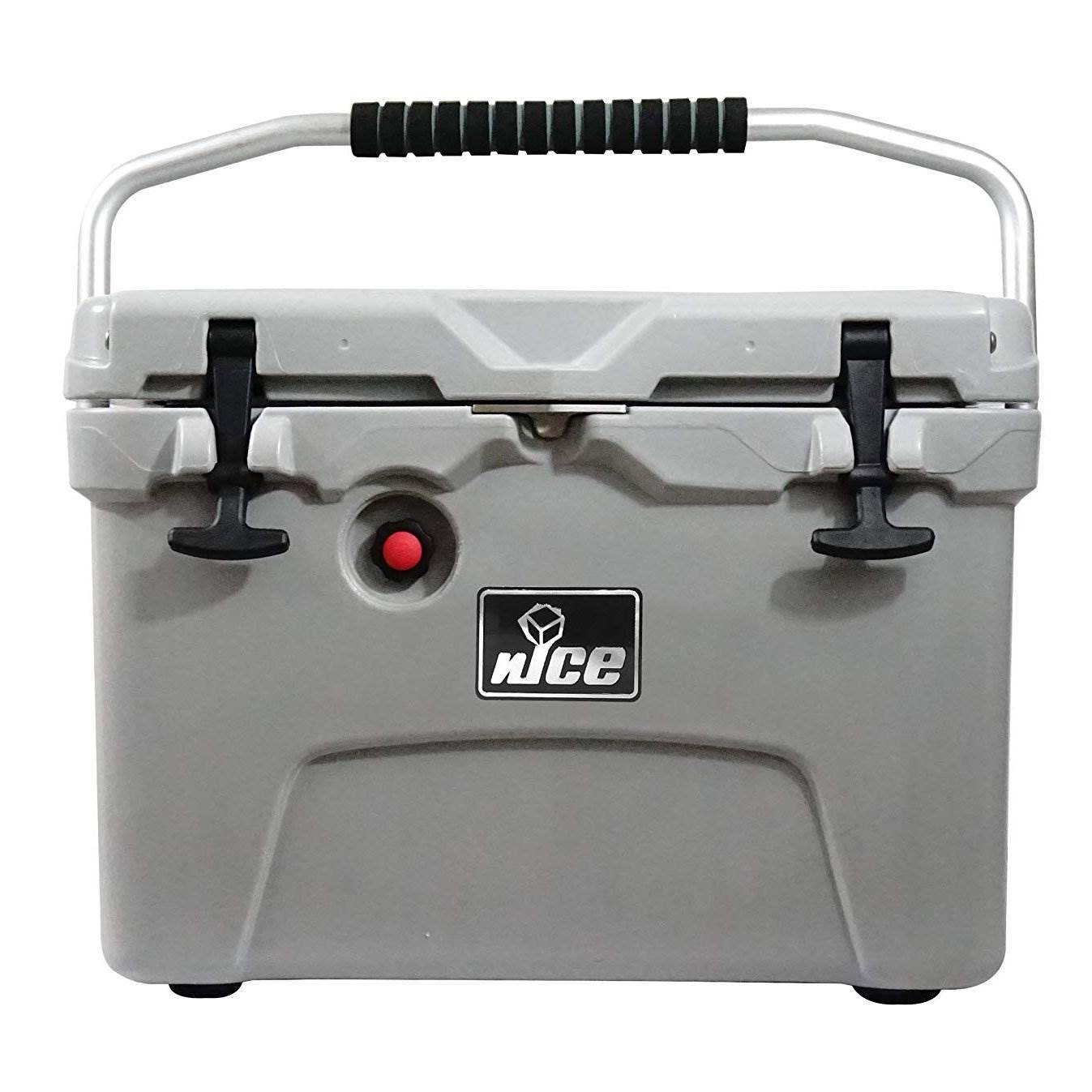 nICE Sub Z 20 Quart Double Wall Insulated Portable Cooler with Handle, Gray