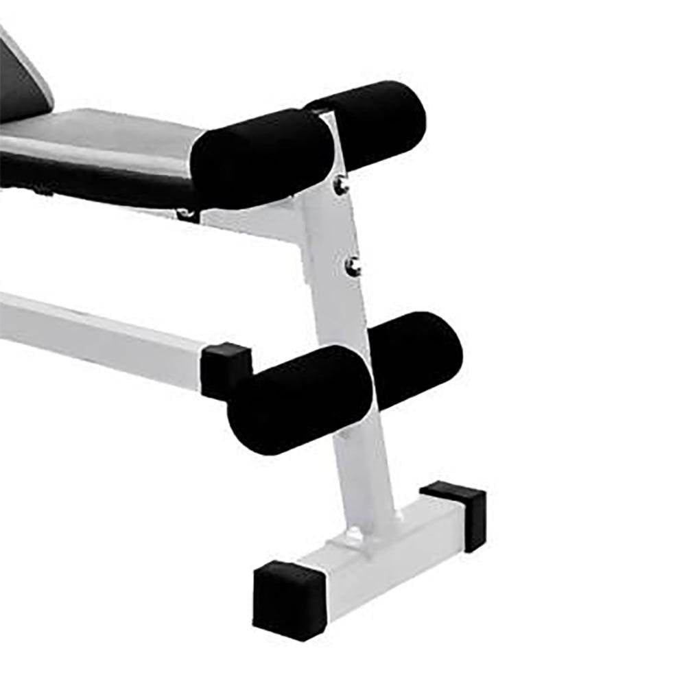 Marcy Bench & Dumbbell Rack & Pro Hex 10, 15, 25 & 30 Lb. Weights (1 Pair Each)