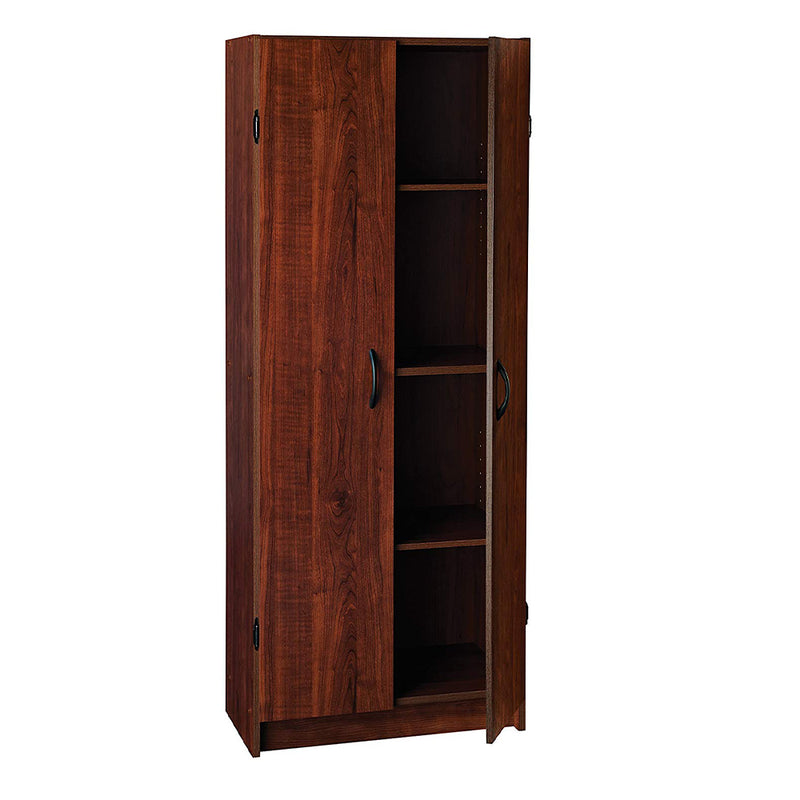 ClosetMaid 1308 Freestanding Organization Pantry Cabinet, Dark Cherry (2 Pack)