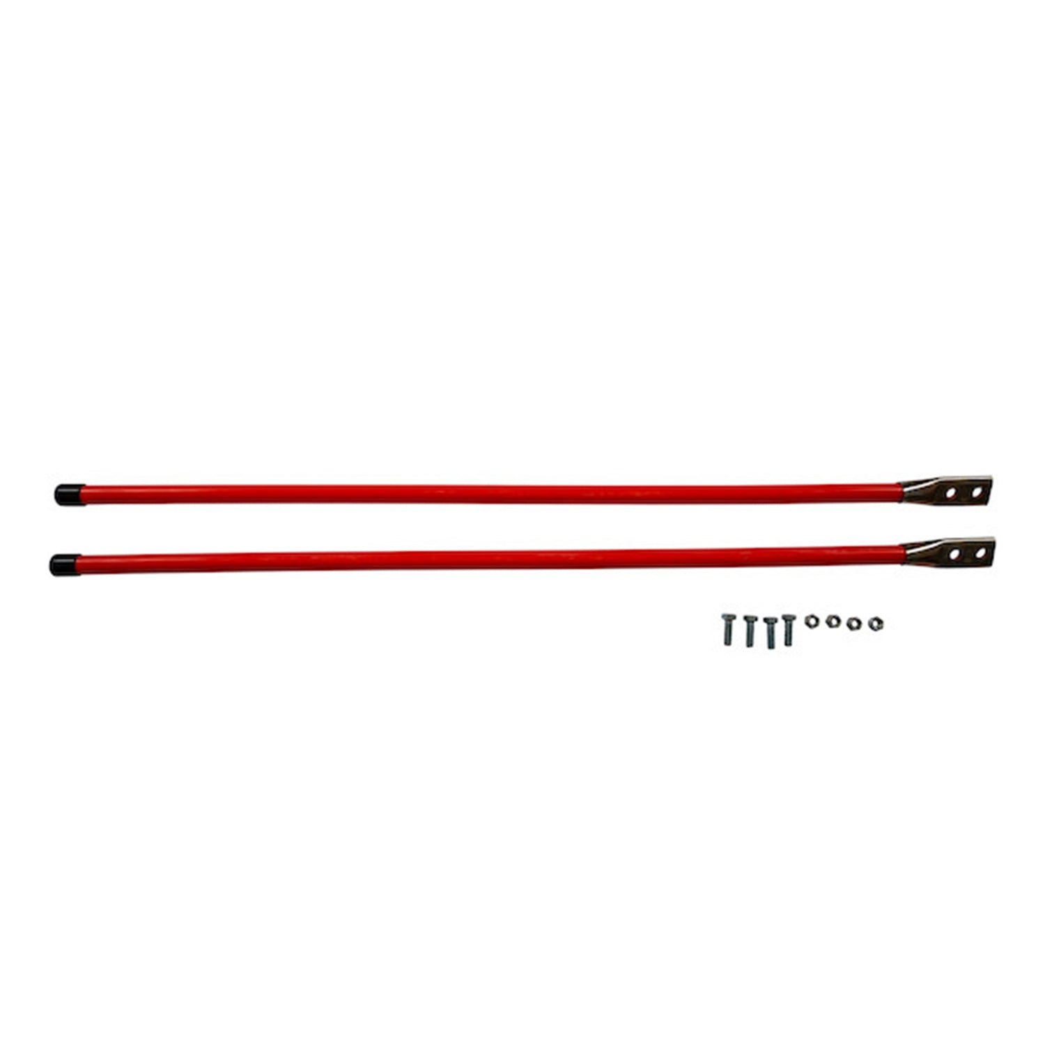 Buyers Products Bolt On Snow Plow Bumper Marker Sight Guides w/ Hardware, Orange - VMInnovations