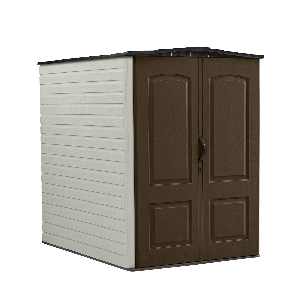 Rubbermaid 5'x6' Outdoor Gardening & Tools Vertical Storage Shed and Accessories