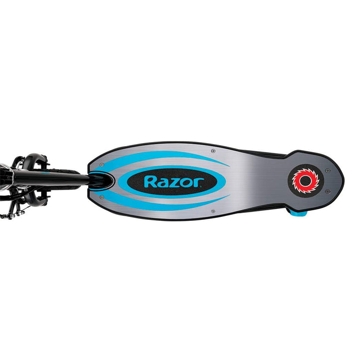 Razor Power Core E100 Electric Kids Scooter with 8" Front Pneumatic Tire, Blue
