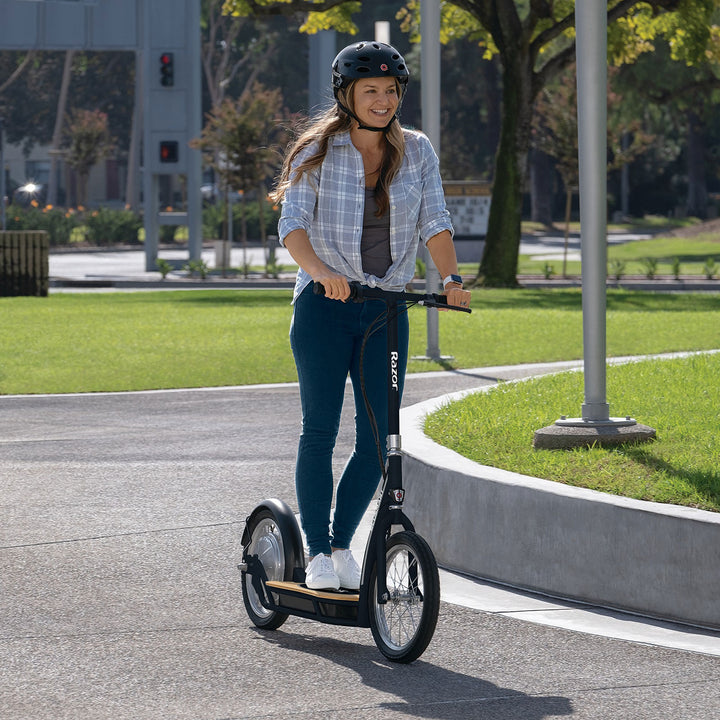 Razor EcoSmart SUP Electric Battery Powered Standing Scooter for Ages 16 & Up