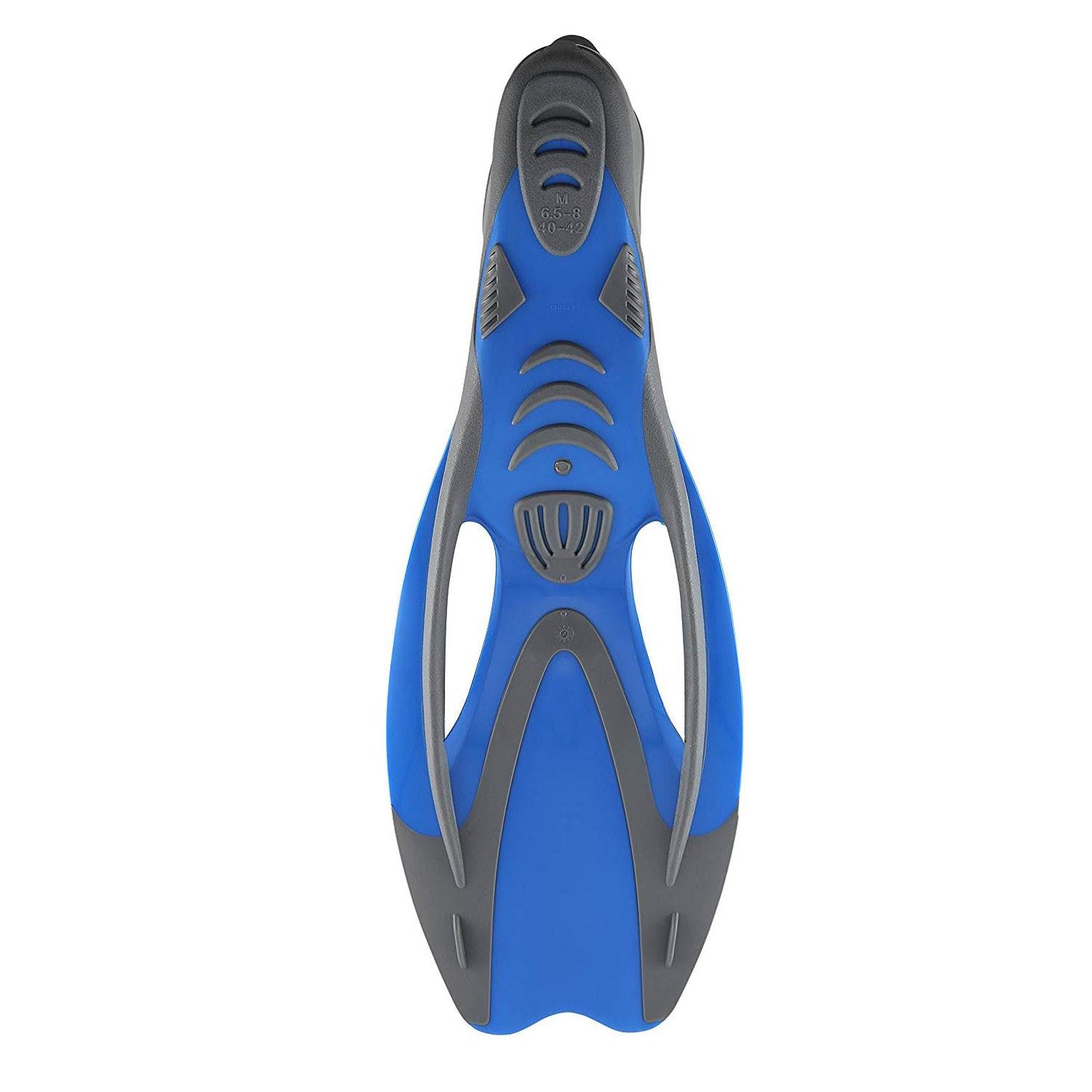 U.S. Divers Proflex Fx Size Small Diving and Swimming Fins, Blue/Gray (Open Box)