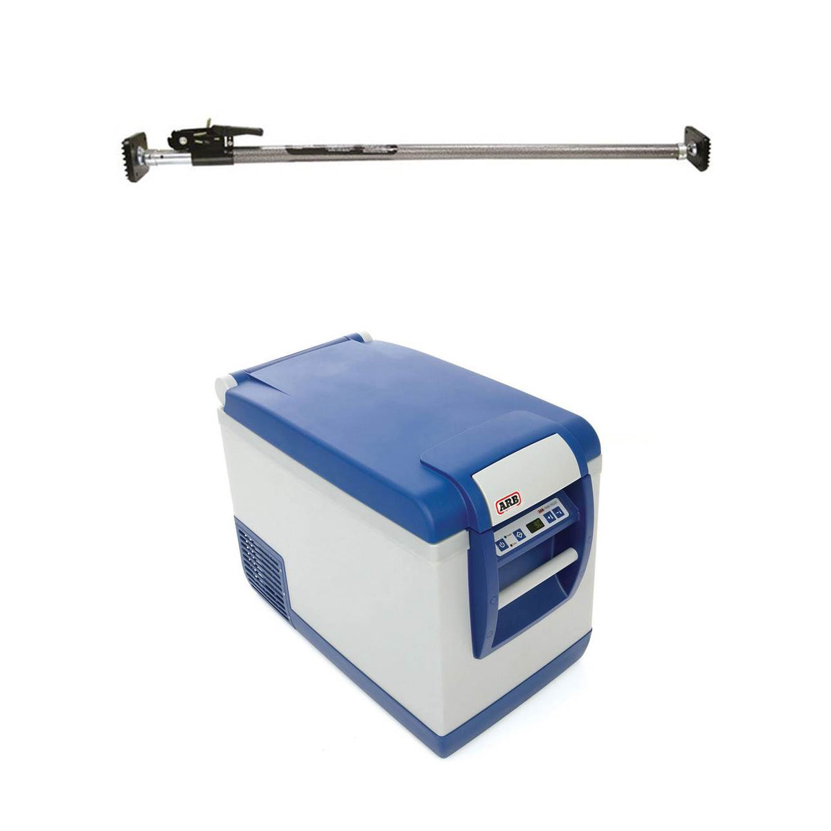 ARB 50 Quart Car Tailgate Travel Fridge Freezer & Adjustable 40" to 70" Ratchet