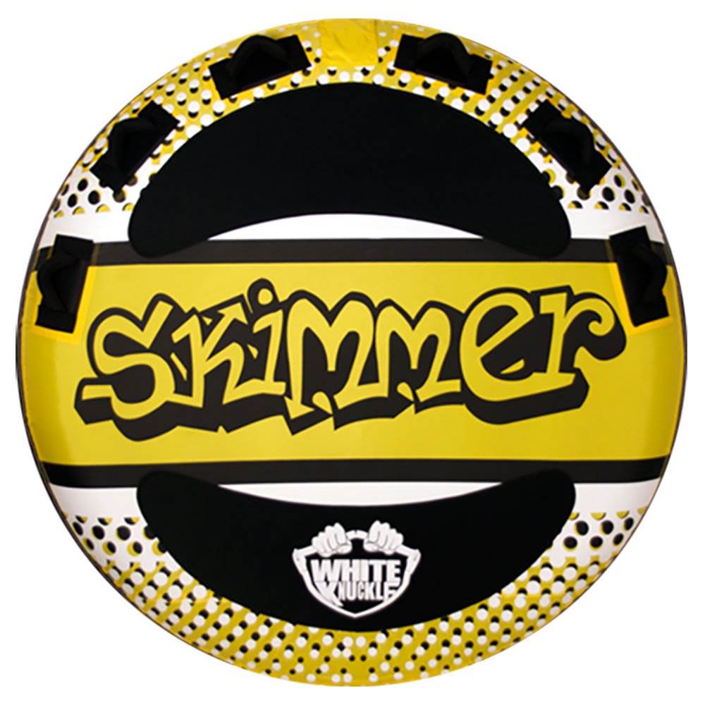 White Knuckle Skimmer 70in 2 Person Towable Pull Behind Inner Tube (Open Box)