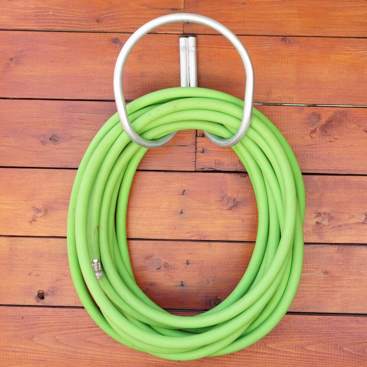 Yard Butler HHRP-4 Rust Proof Steel Wall Mounted Garden Hose Hanger (Open Box)