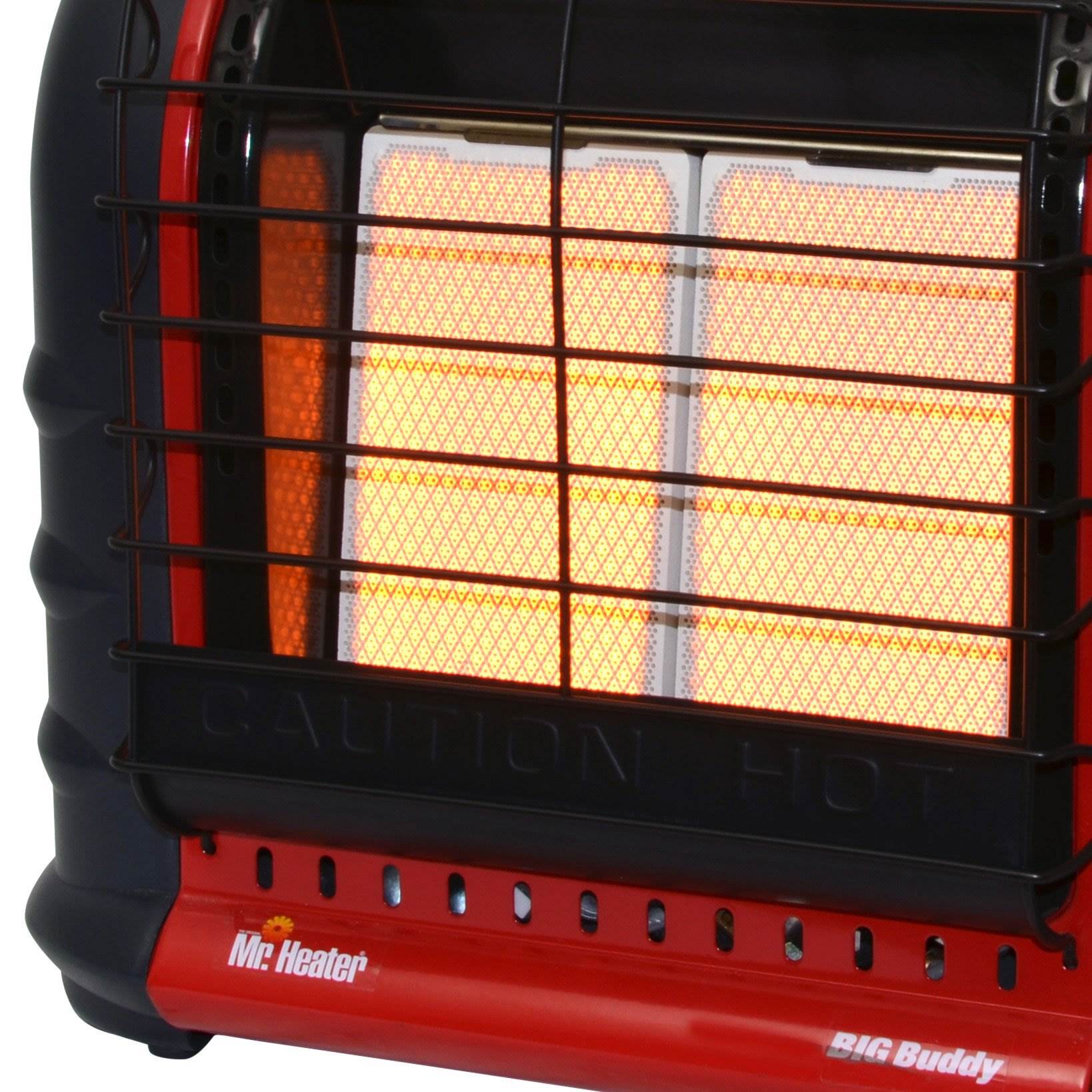Mr. Heater 4000 to 18000 BTU Big Buddy Propane Gas Heater w/ Big Buddy Carry Bag