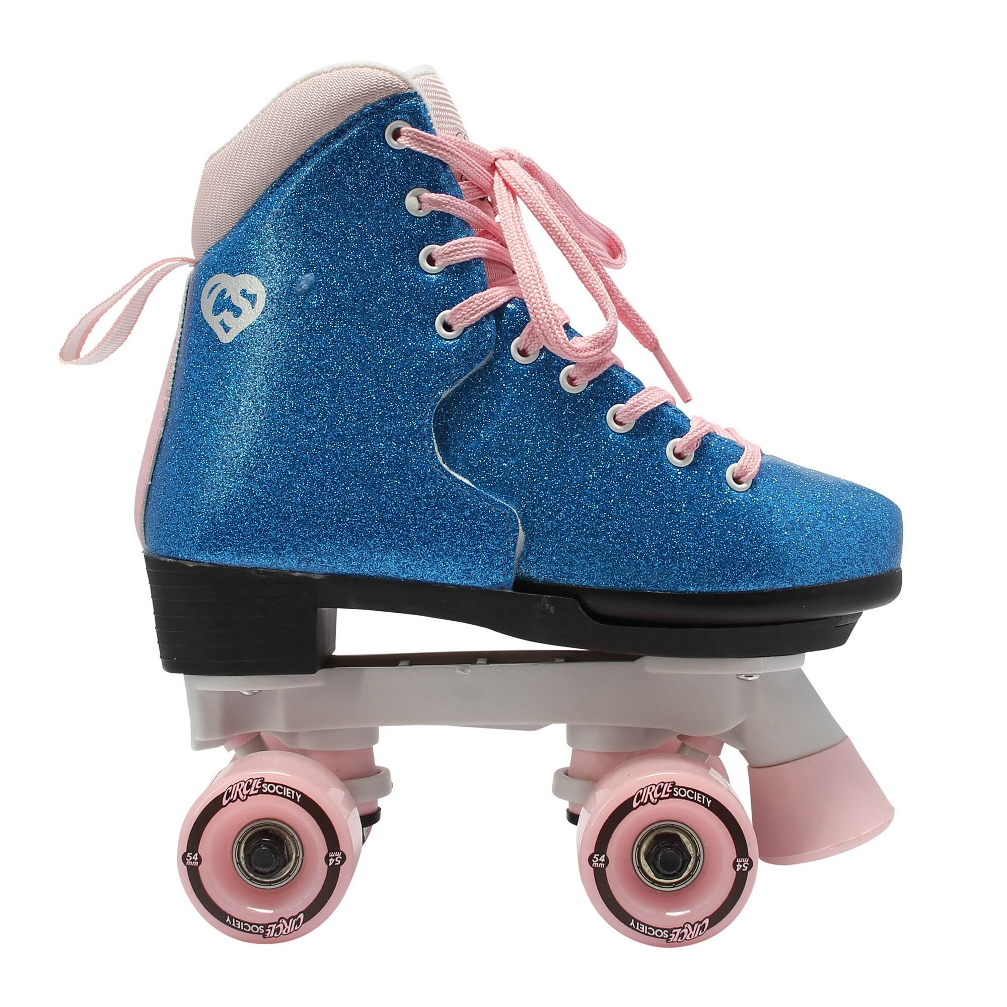 Circle Society Bling Bubble Gum Kids Skates, Sizes 3 to 7 (Open Box)