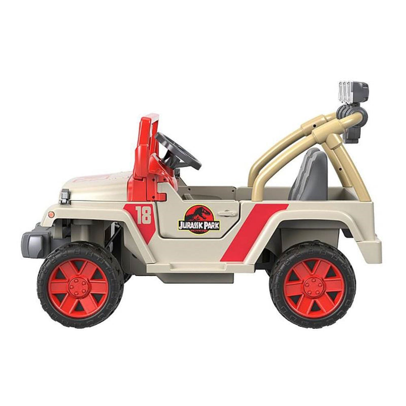 Power Wheels Kids Electric 12 Volt Toy Car Ride On Jurassic Park