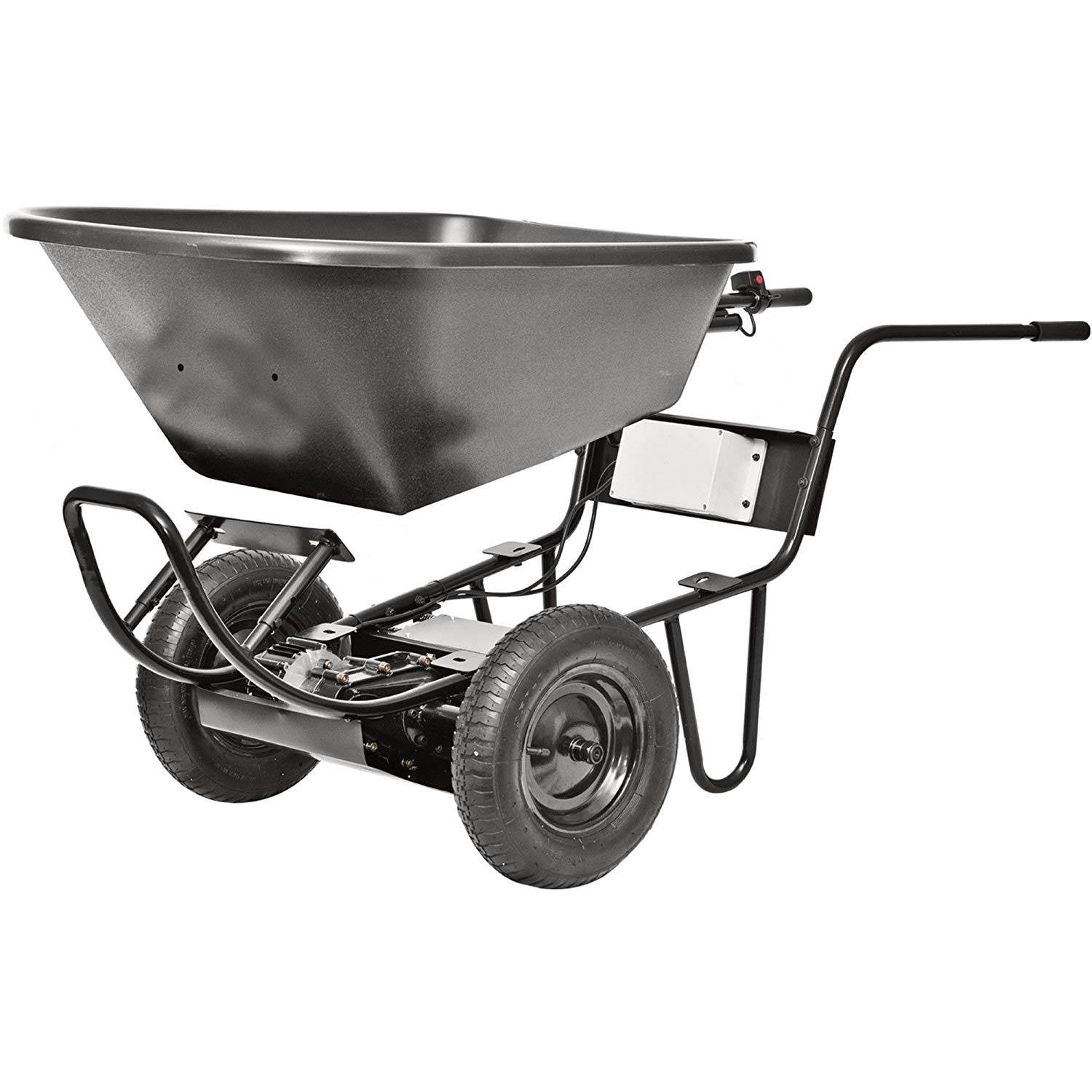 PAW Power Assist Self Propelled Rechargeable Electric Drive System Wheelbarrow