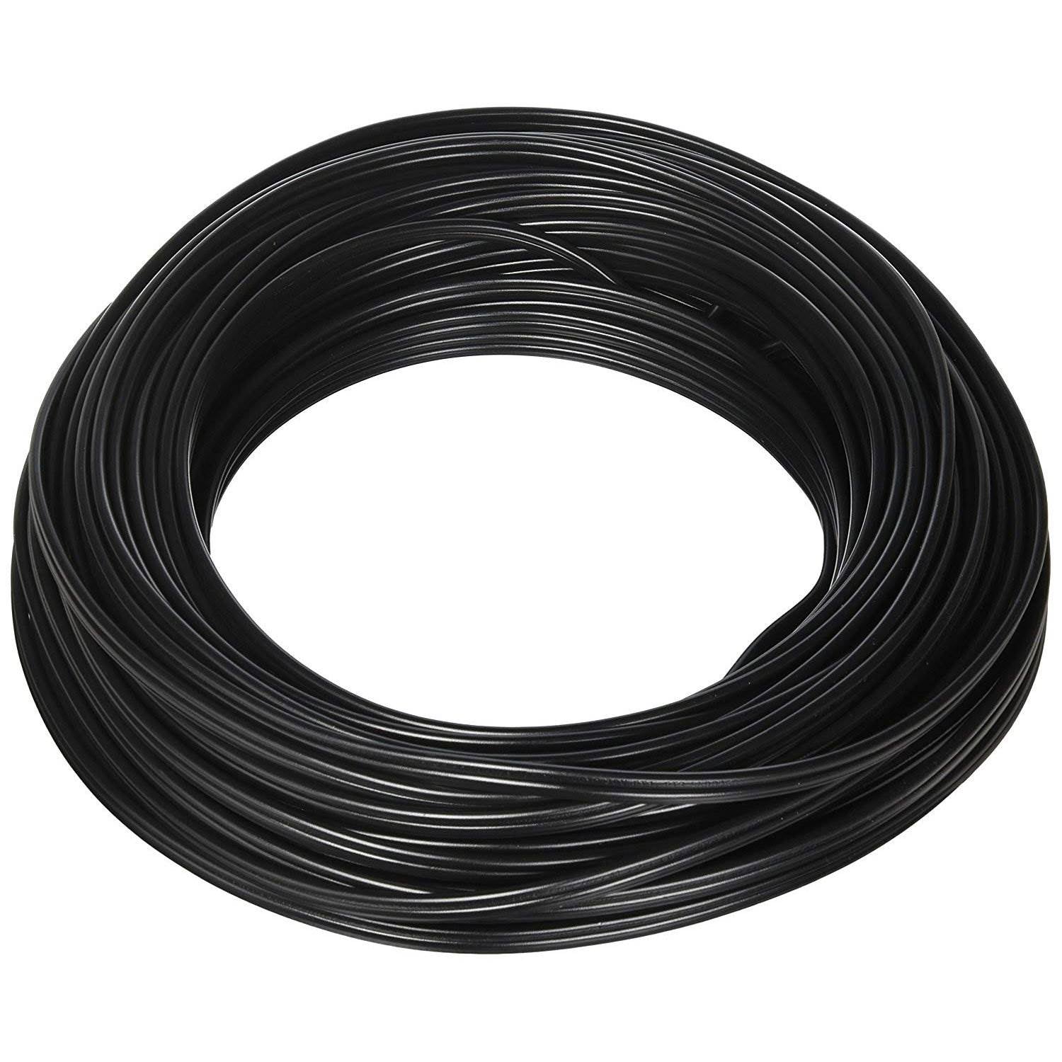 Southwire 100 Foot 10 Amp Low Voltage Outdoor Electrical Lighting Cable, Black - VMInnovations