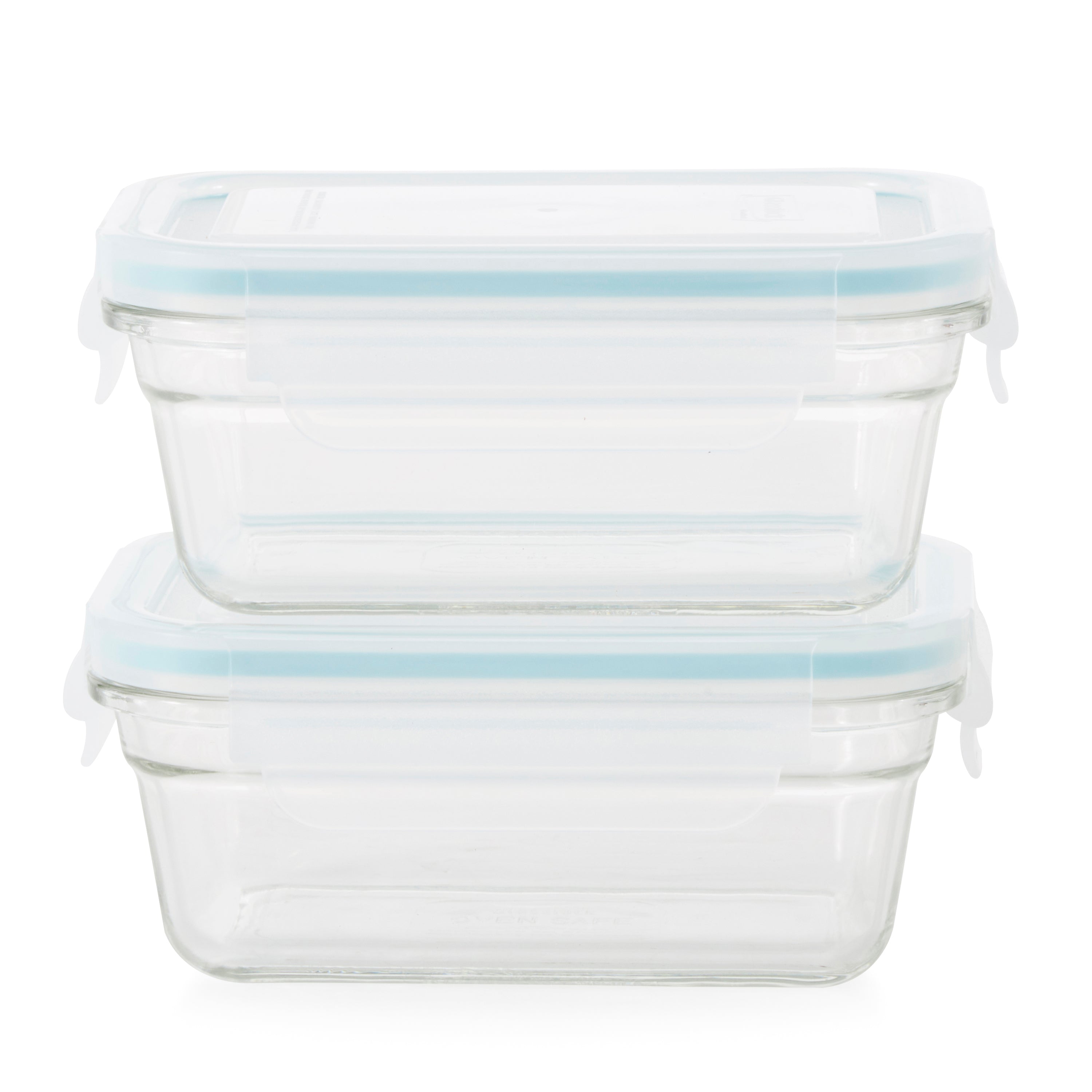 Glasslock Oven/Microwave Safe Glass Food Storage Containers 14 Pieces (Open Box) - VMInnovations