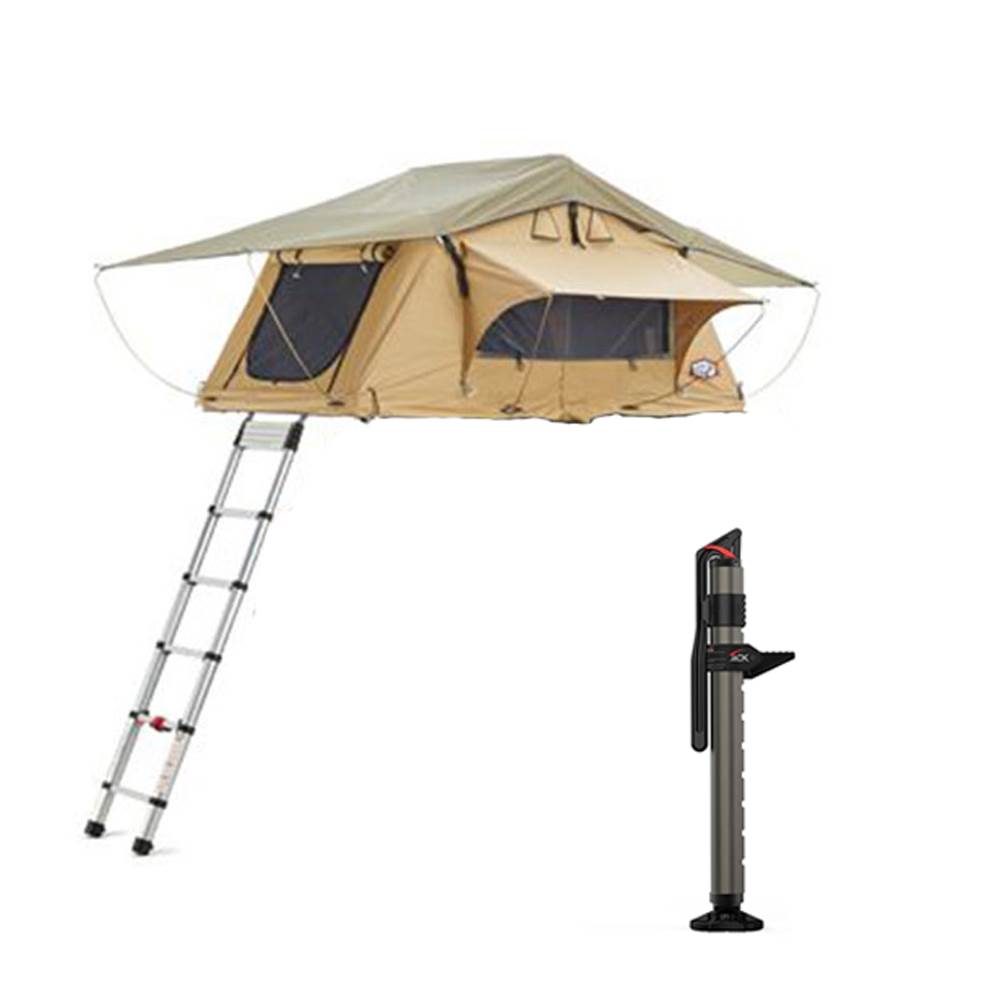 Tepui Tents Ayer Explorer 2 Person Durable Car Roof Top Tent & Hydraulic Jack