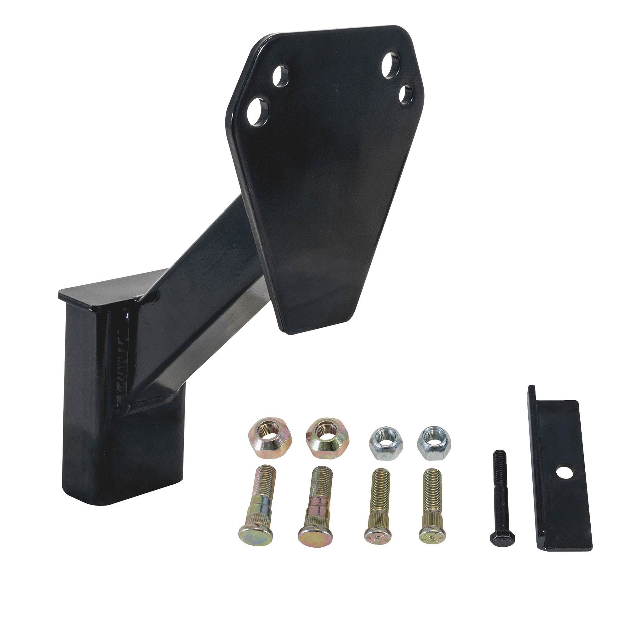 Buyers Powder-Coated Steel Stake Pocket Spare Tire Carrier, Black (Open Box)