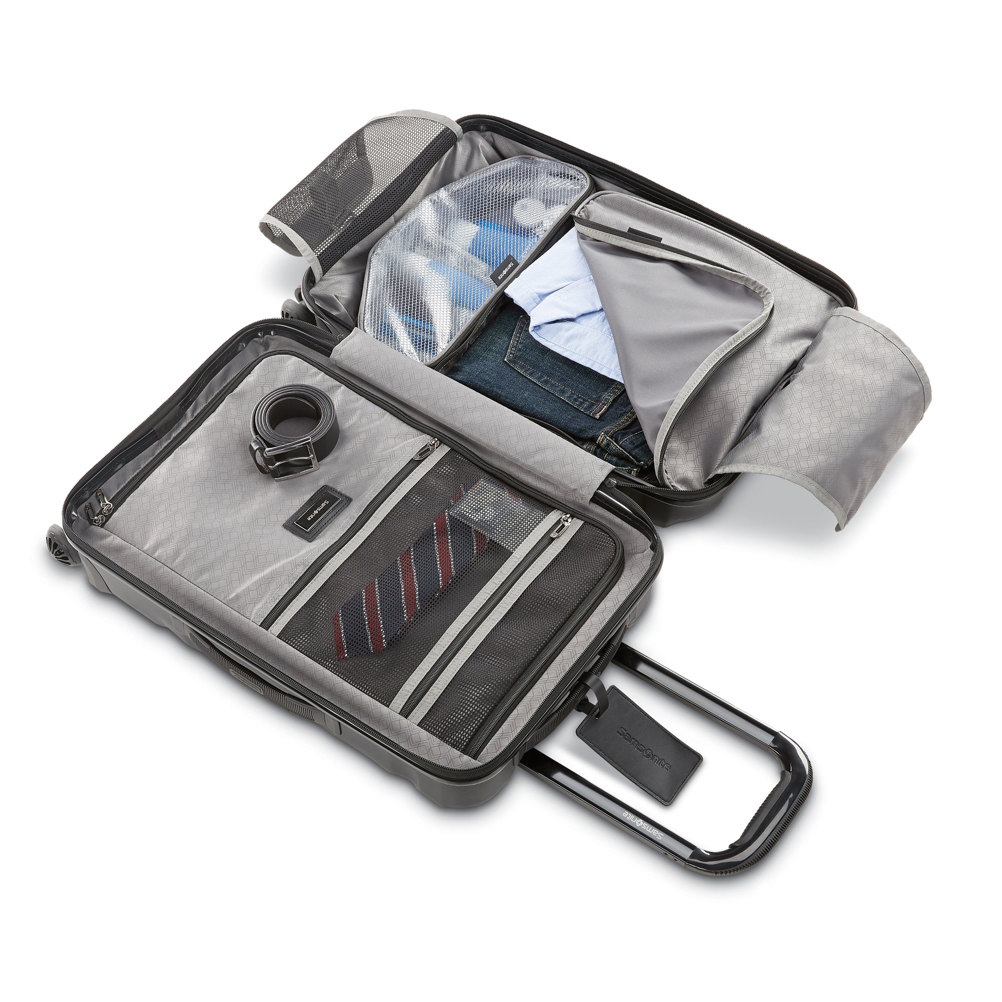 Samsonite Xcalibur XBT Spinner Hard Side Travel Carry On Suitcase (Used) - VMInnovations