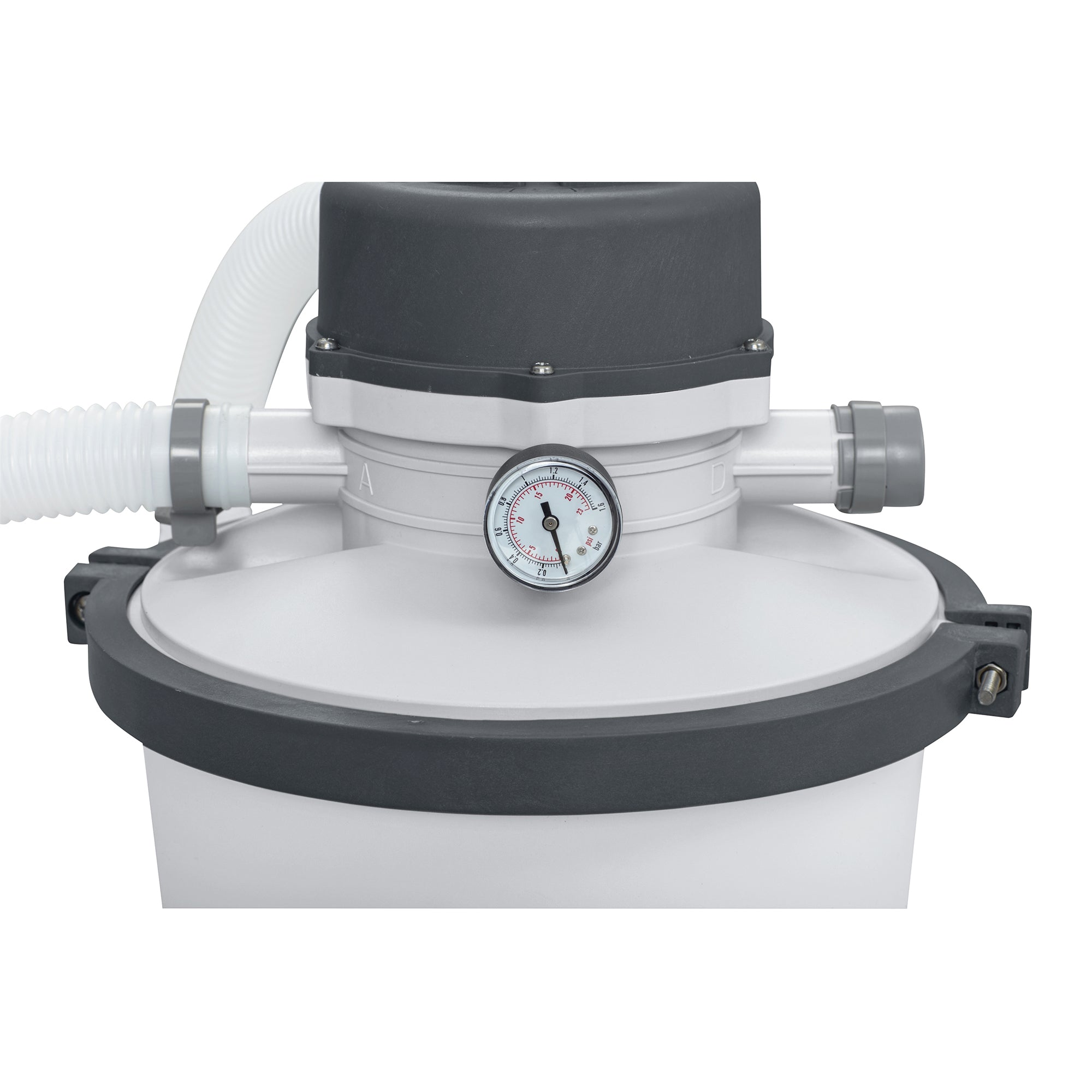 Bestway Flowclear 530 GPH Silica & Sand Pool Filter Pump, Gray (Open Box) - VMInnovations