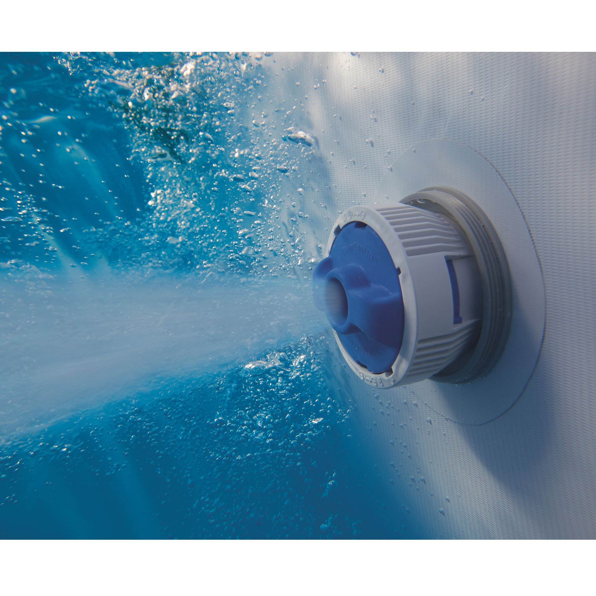 Bestway 56711E Power Steel 18ft x 9ft x 48in Above Ground Swimming Pool Set - VMInnovations
