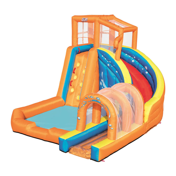Bestway H2OGO! Hurricane Tunnel Blast Inflatable Kids Water Park Pool with Slide - VMInnovations