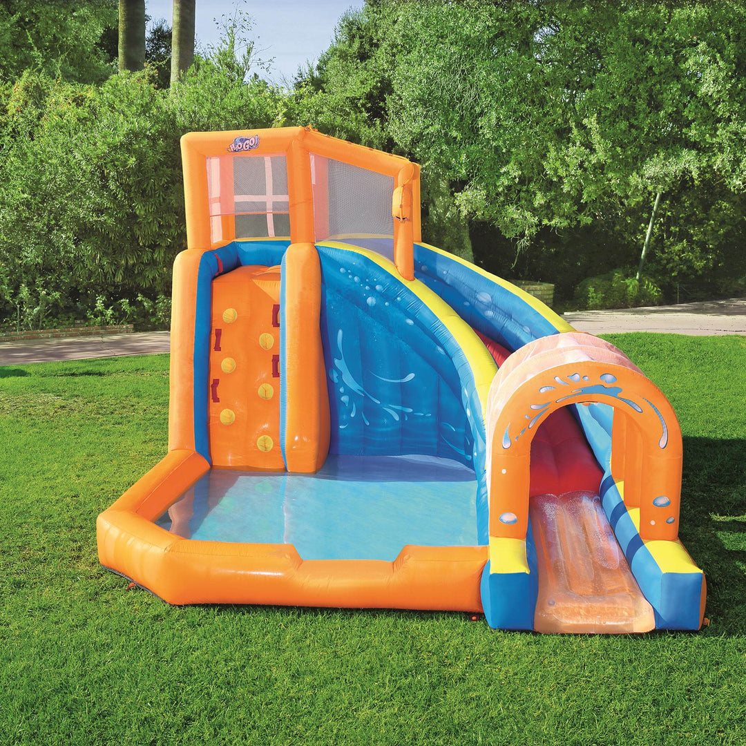 Bestway H2OGO! Hurricane Tunnel Blast Inflatable Kids Water Park Pool with Slide - VMInnovations