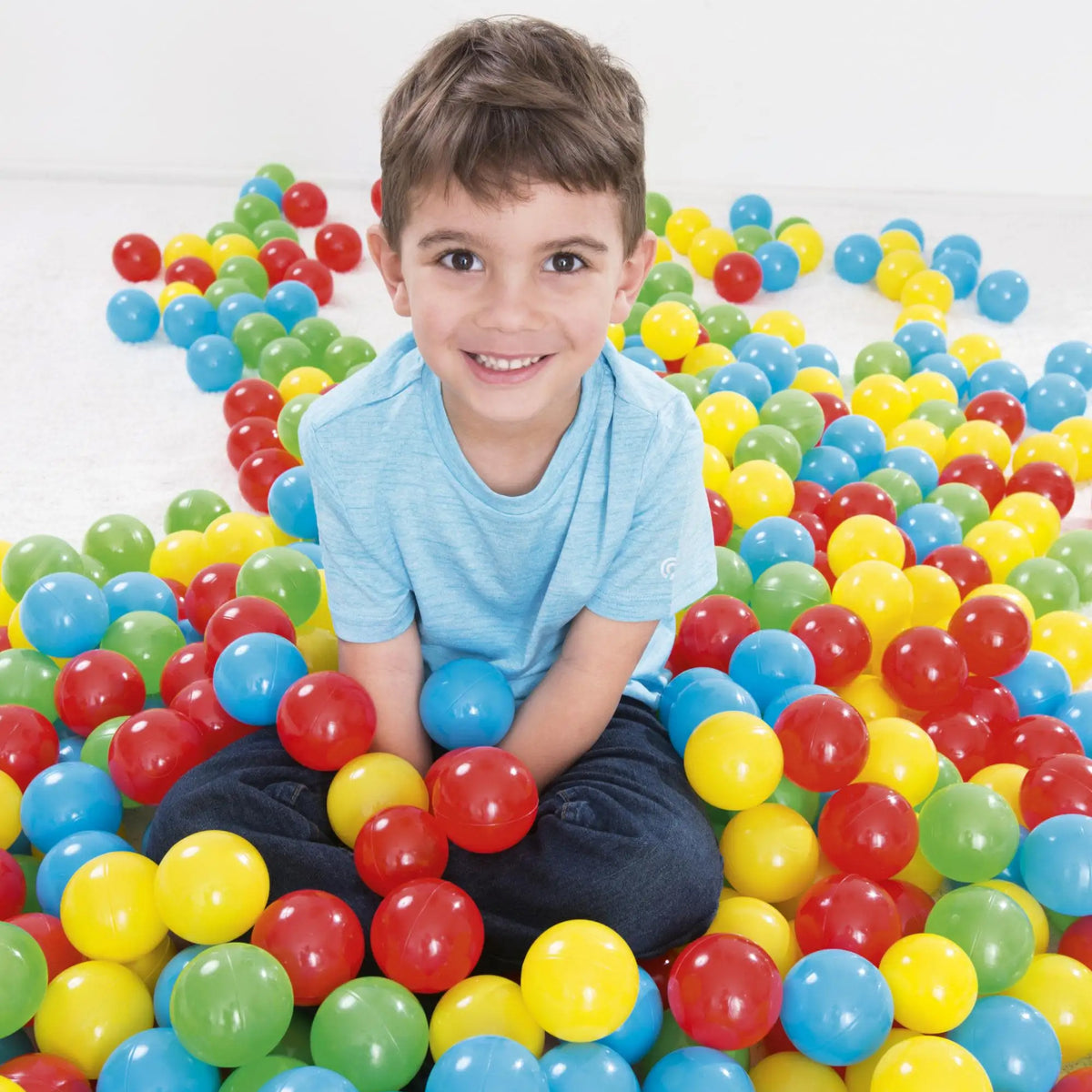 Bestway Fisher-Price Small Plastic Multi-Colored Play Ball Pit Balls, 250 Count