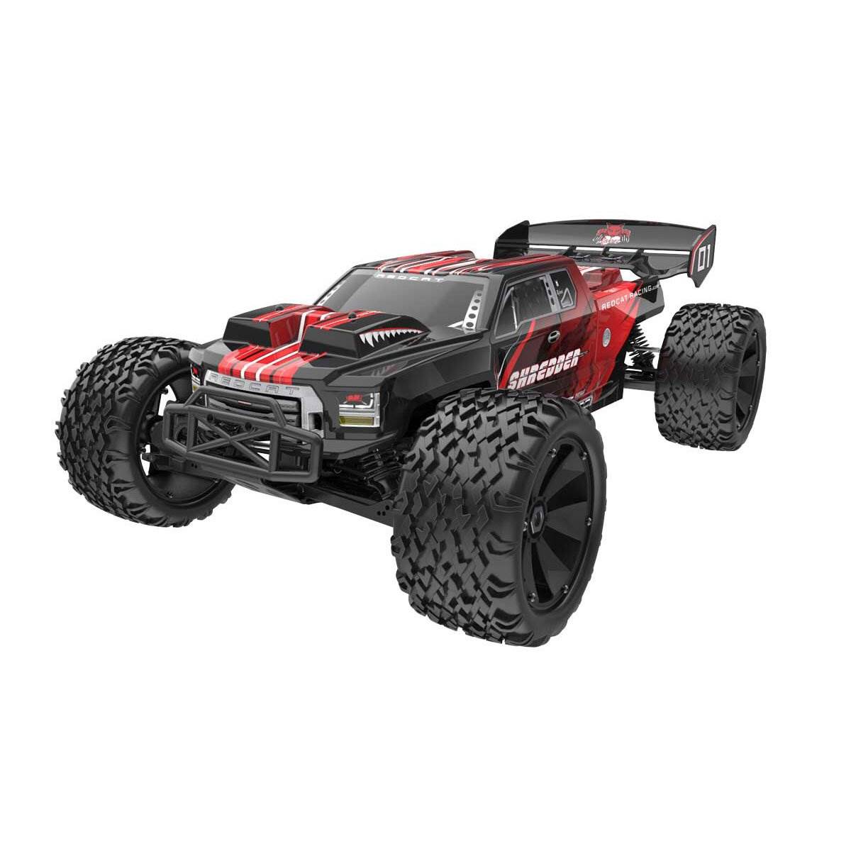 Redcat Shredder 1/6 Scale Remote Control Monster Truck, Red (For Parts)