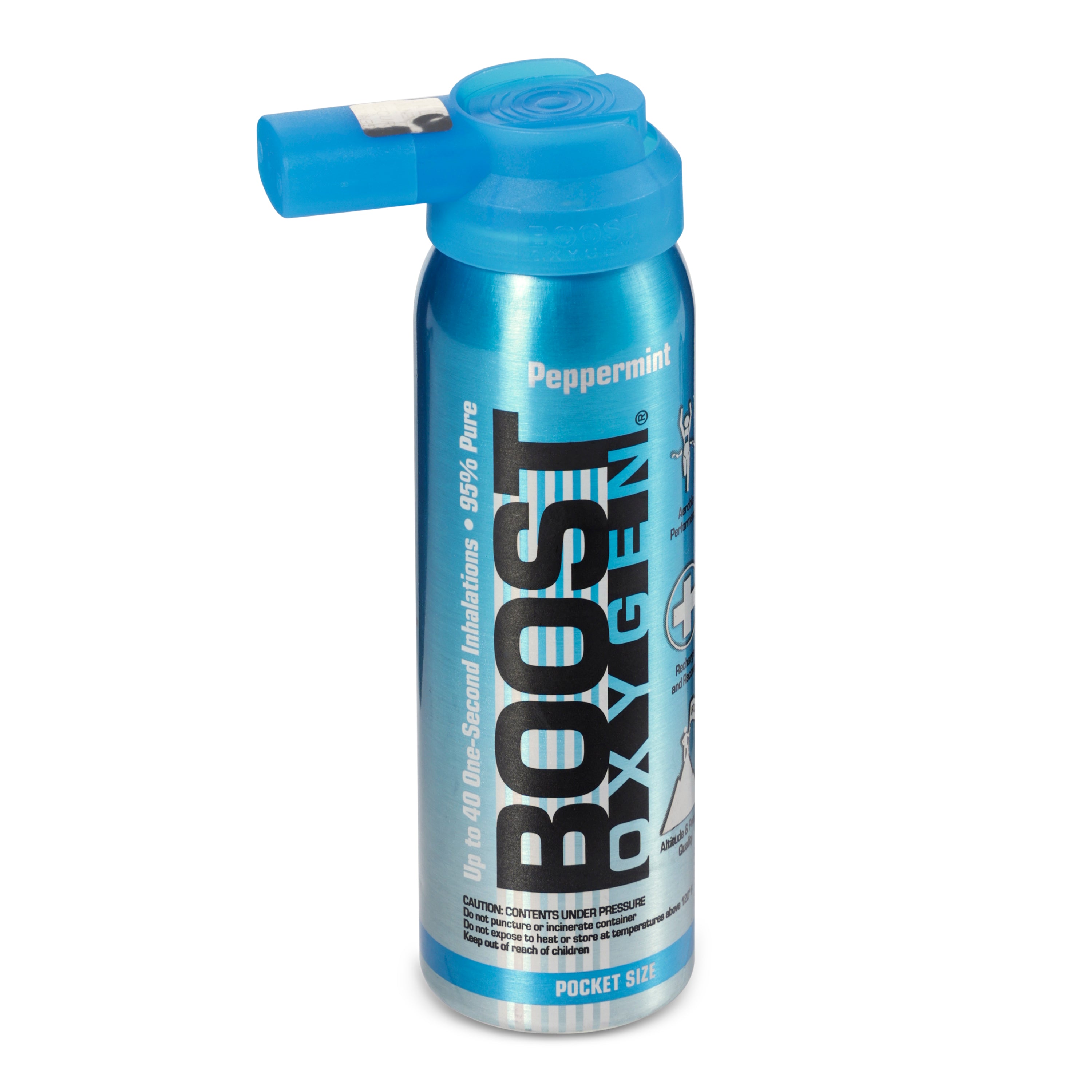 Boost Oxygen 10 & 2 Liter Natural Portable Pure Canned Oxygen Canister (5 Pack) - VMInnovations