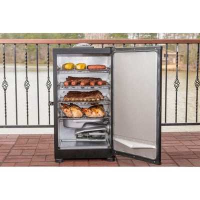 Masterbuilt Outdoor Barbecue 30" Digital Electric BBQ Meat Smoker Grill, Black