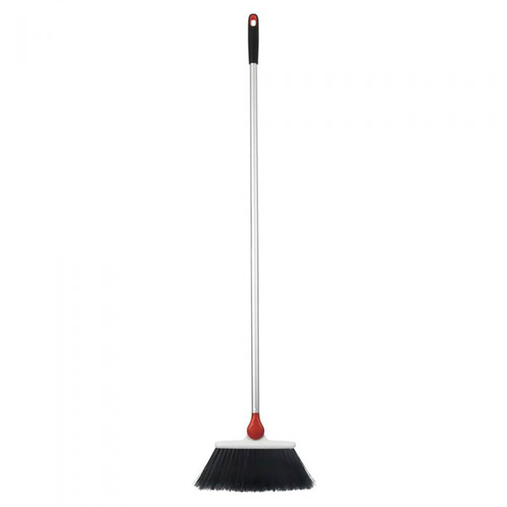 OXO Good Grips Aluminum Frame Any Angle Household Broom, Silver (Open Box)