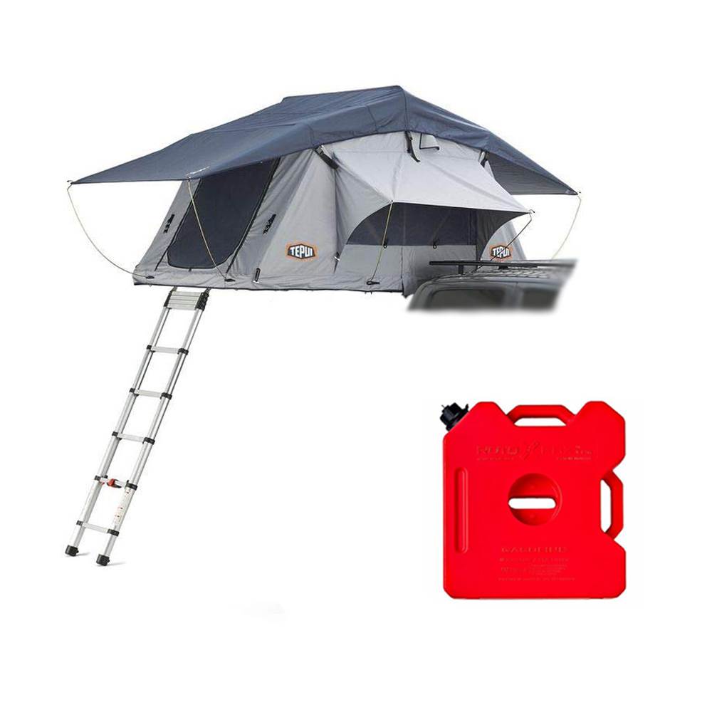 Tepui Kukenam Ruggedized Sky 3 Person Roof Top Tent & 3 Gallon Gas Container